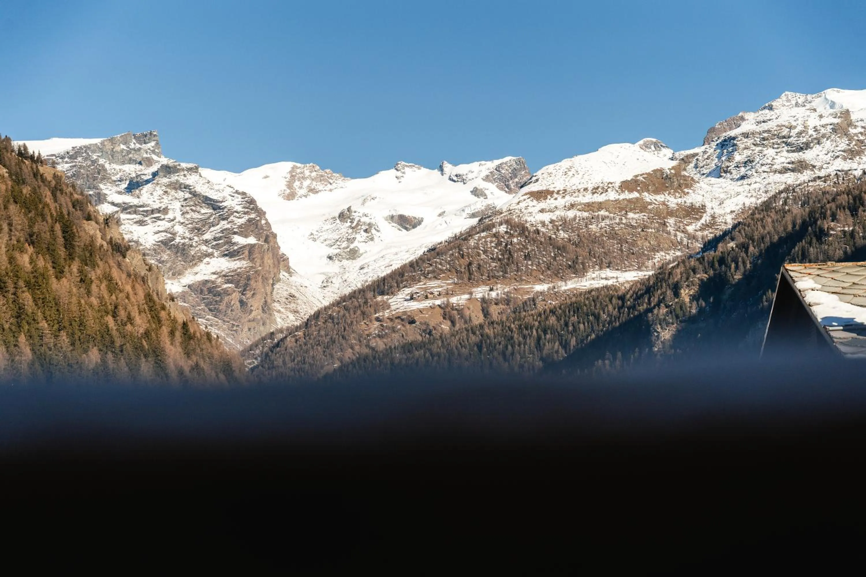 View (from property/room) in Breithorn Lodge