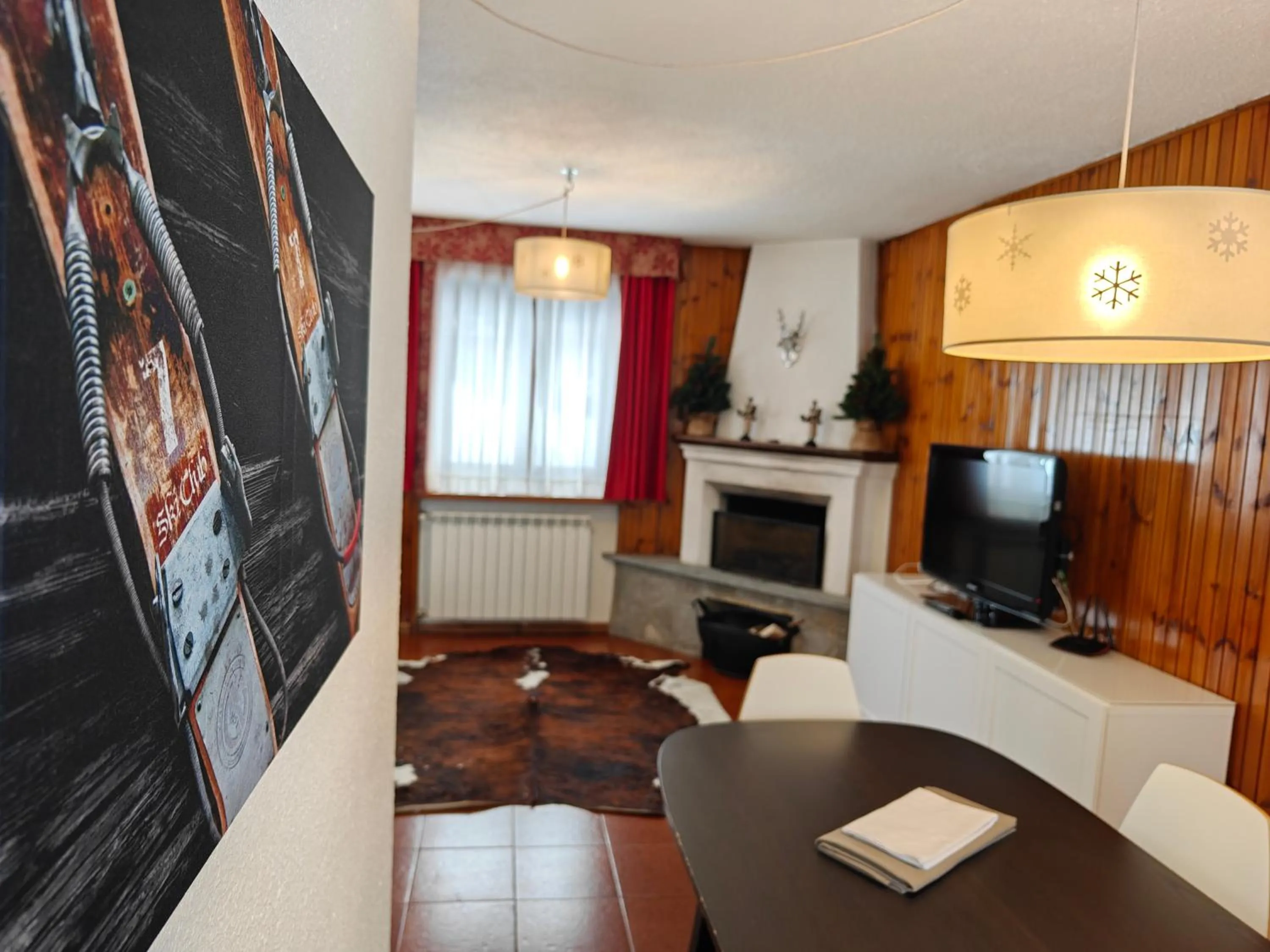 Living room in Residence Les Coupoles