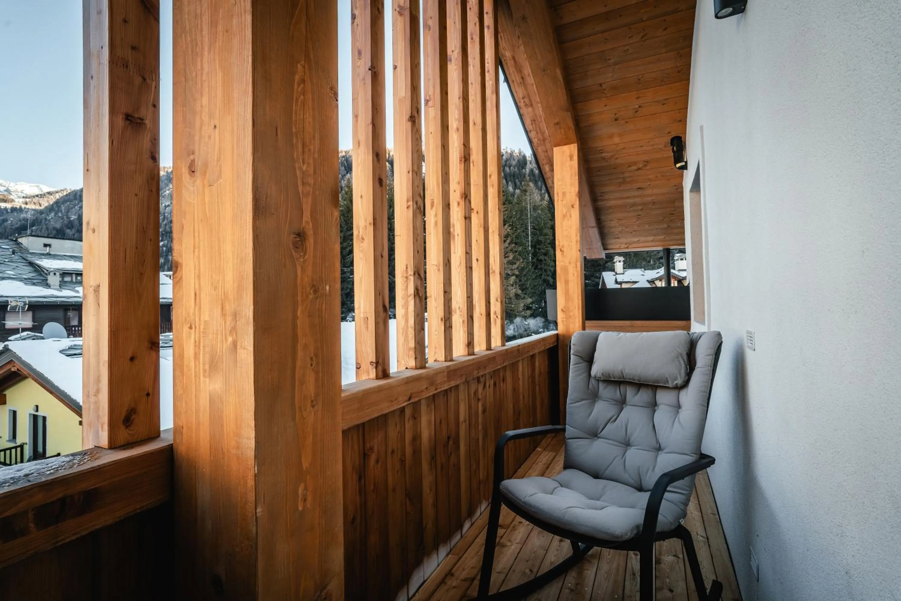 Balcony/Terrace in Breithorn Lodge