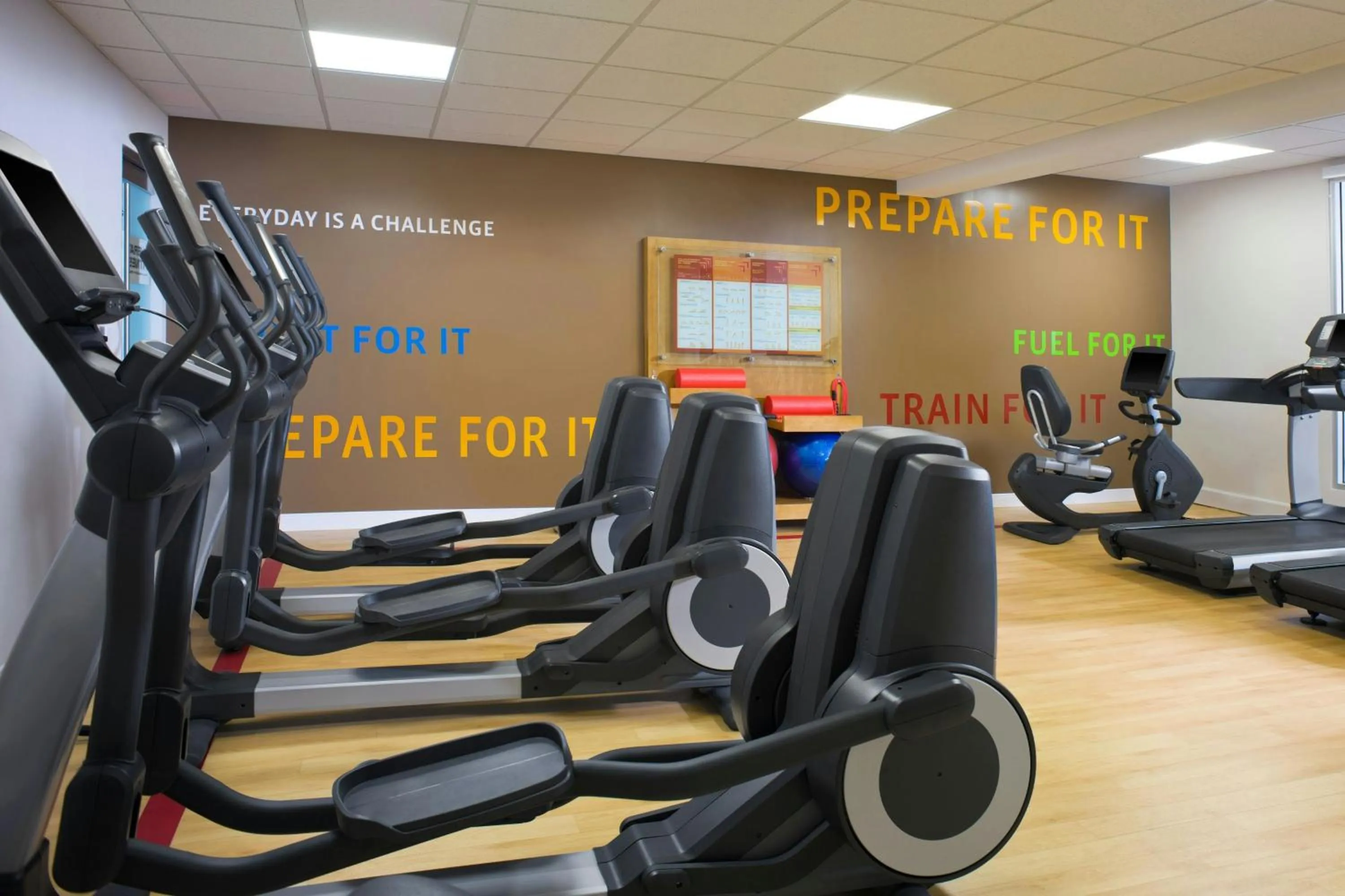 Fitness centre/facilities in Sheraton Hartford Hotel at Bradley Airport