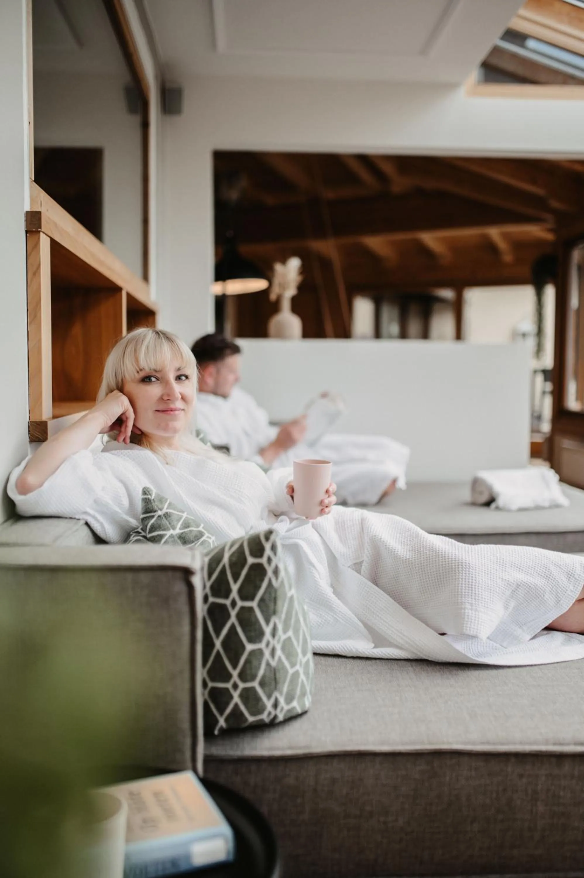 Spa and wellness centre/facilities, Bed in Landhotel Laudersbach