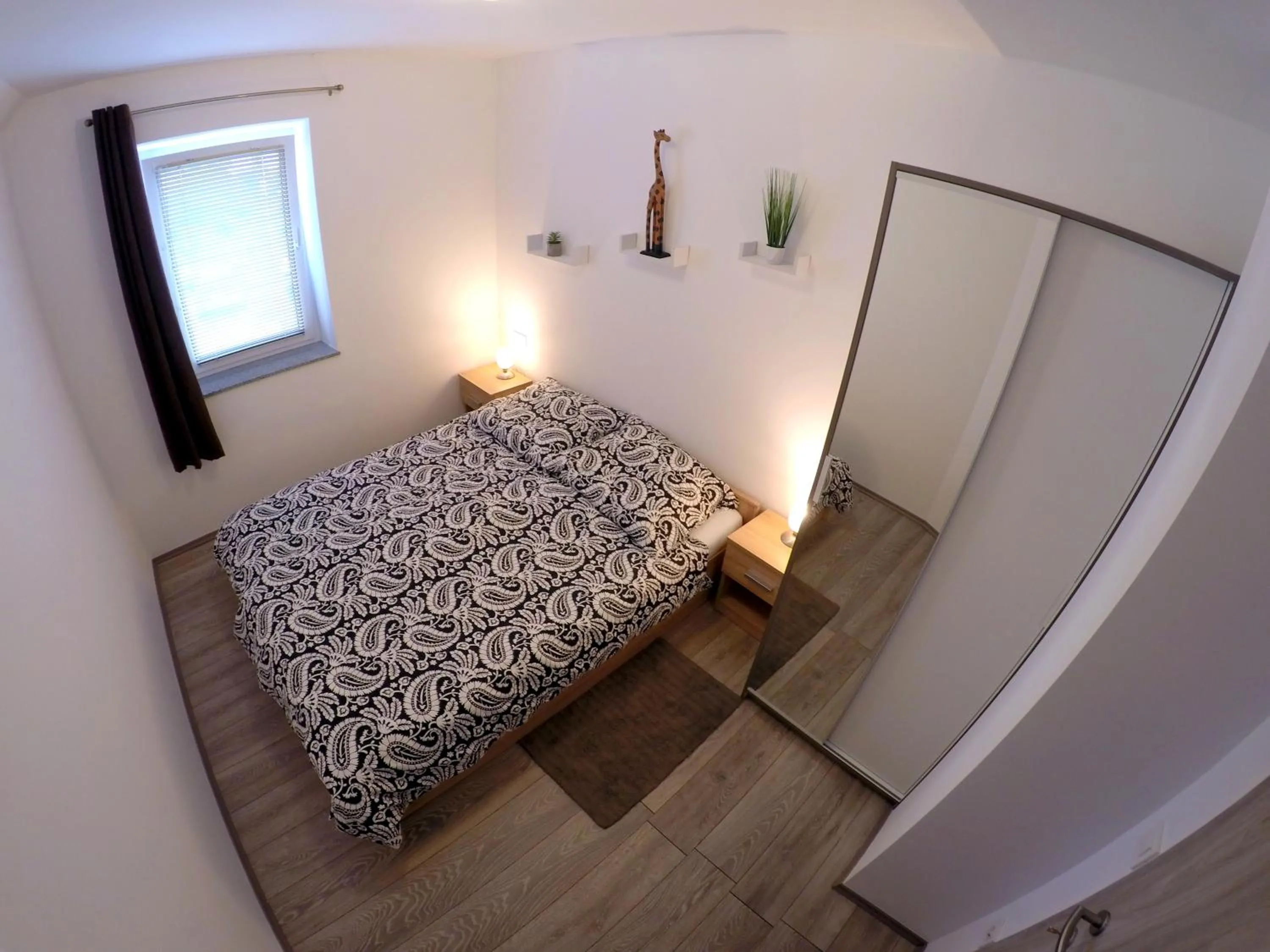 Bed in The Jungle Apartments and Rooms (Vila Džungla)