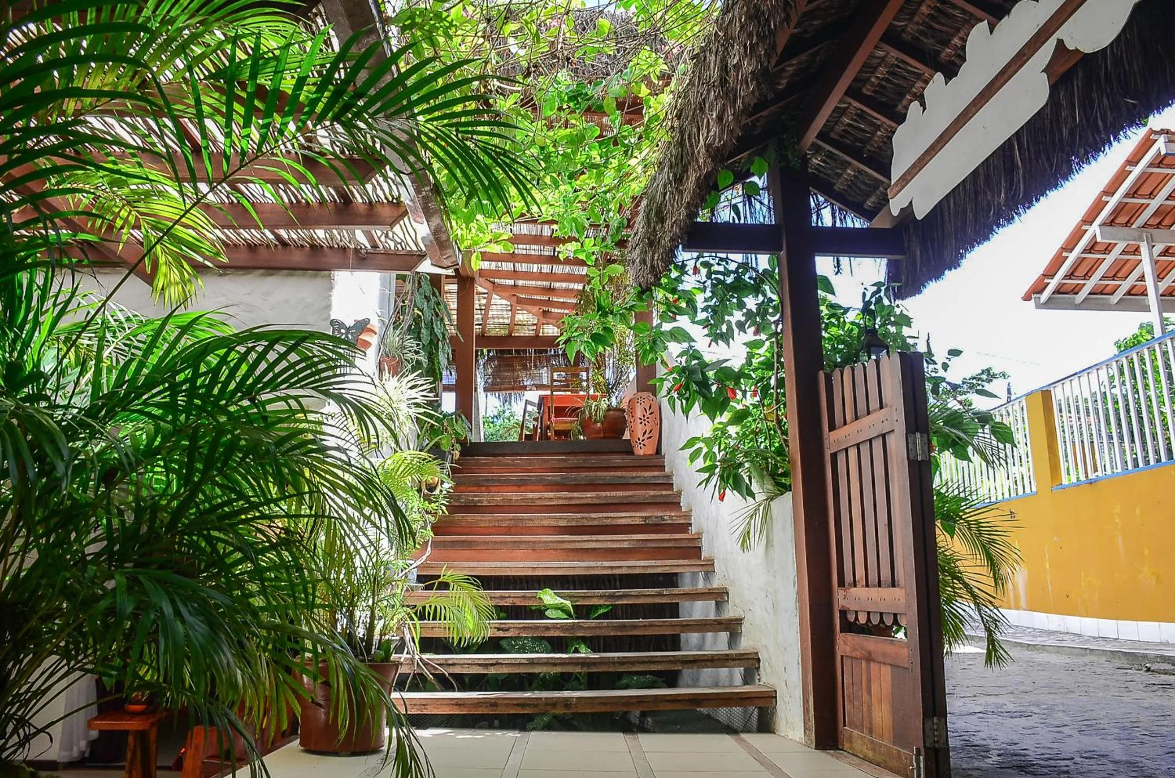 Facade/entrance in Pousada Borboleta