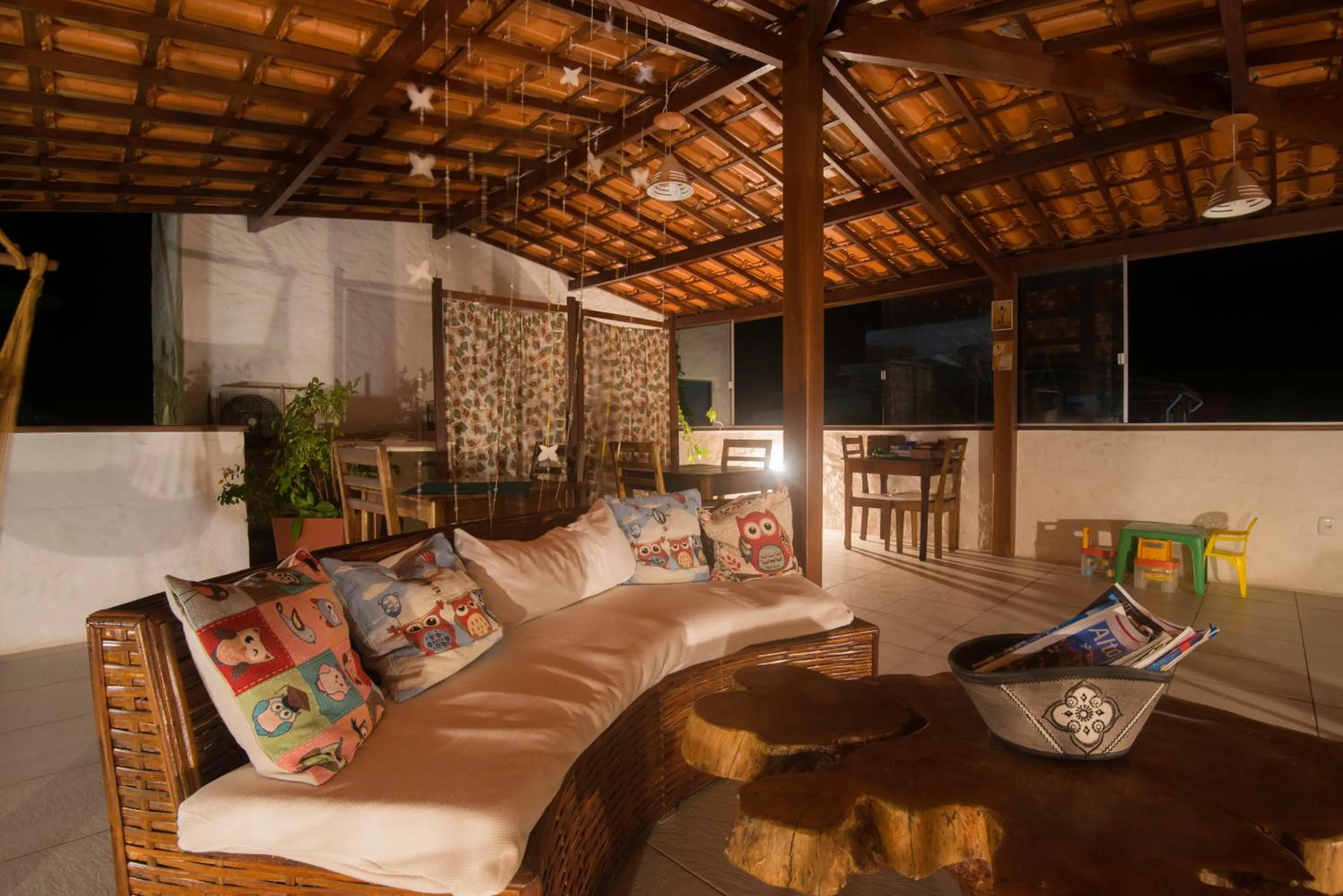 Area and facilities in Pousada Borboleta