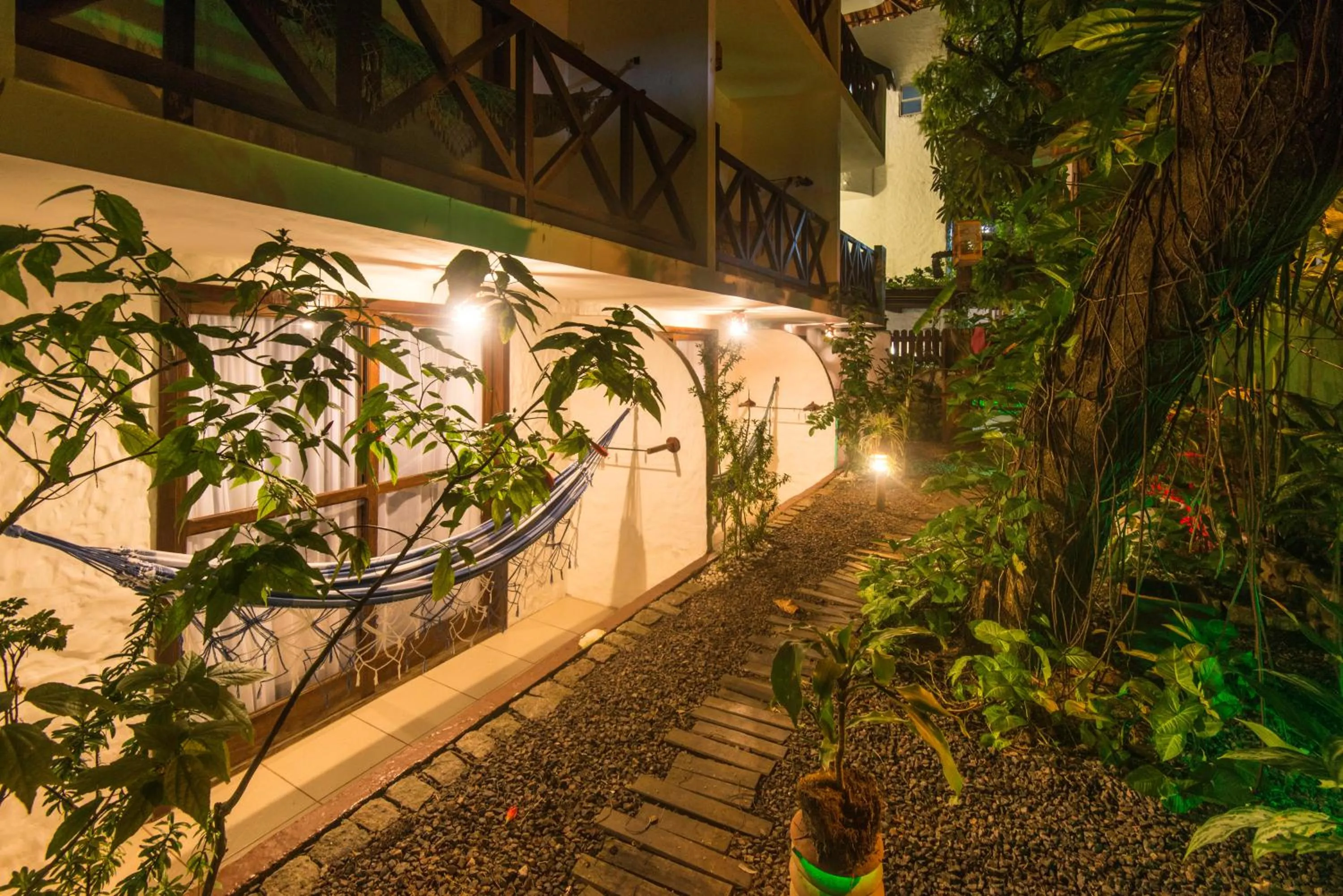 Garden in Pousada Borboleta