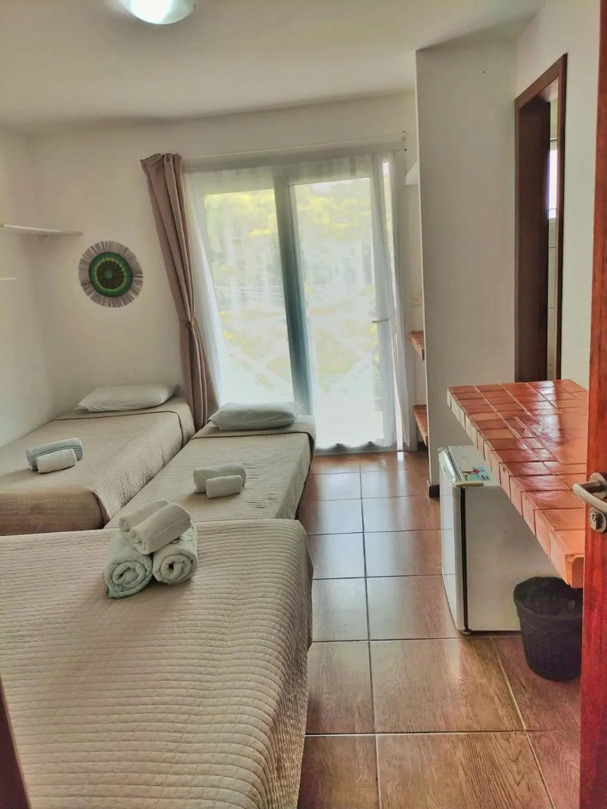 Photo of the whole room, Bed in Pousada Borboleta