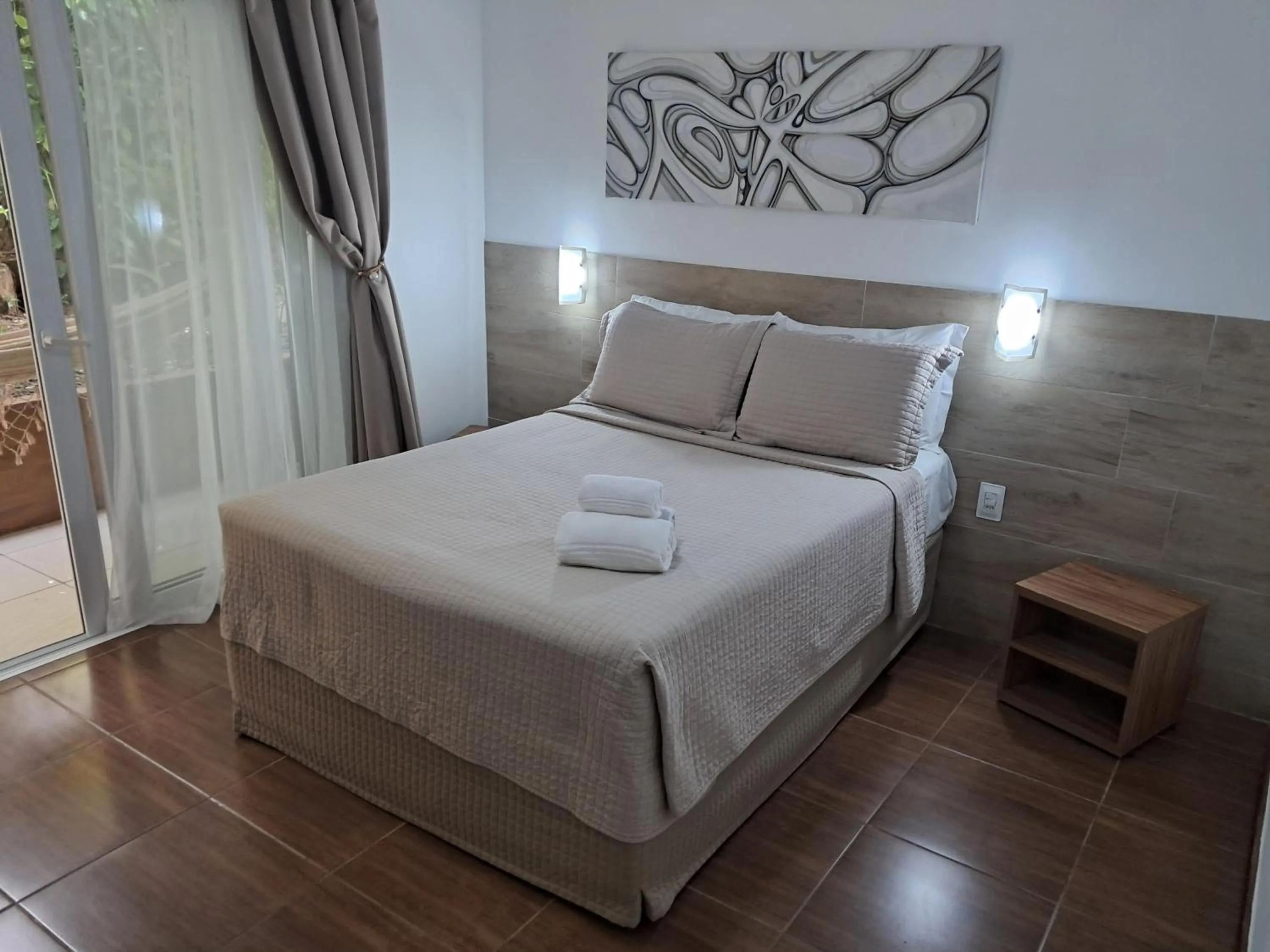 Bedroom, Bed in Pousada Borboleta