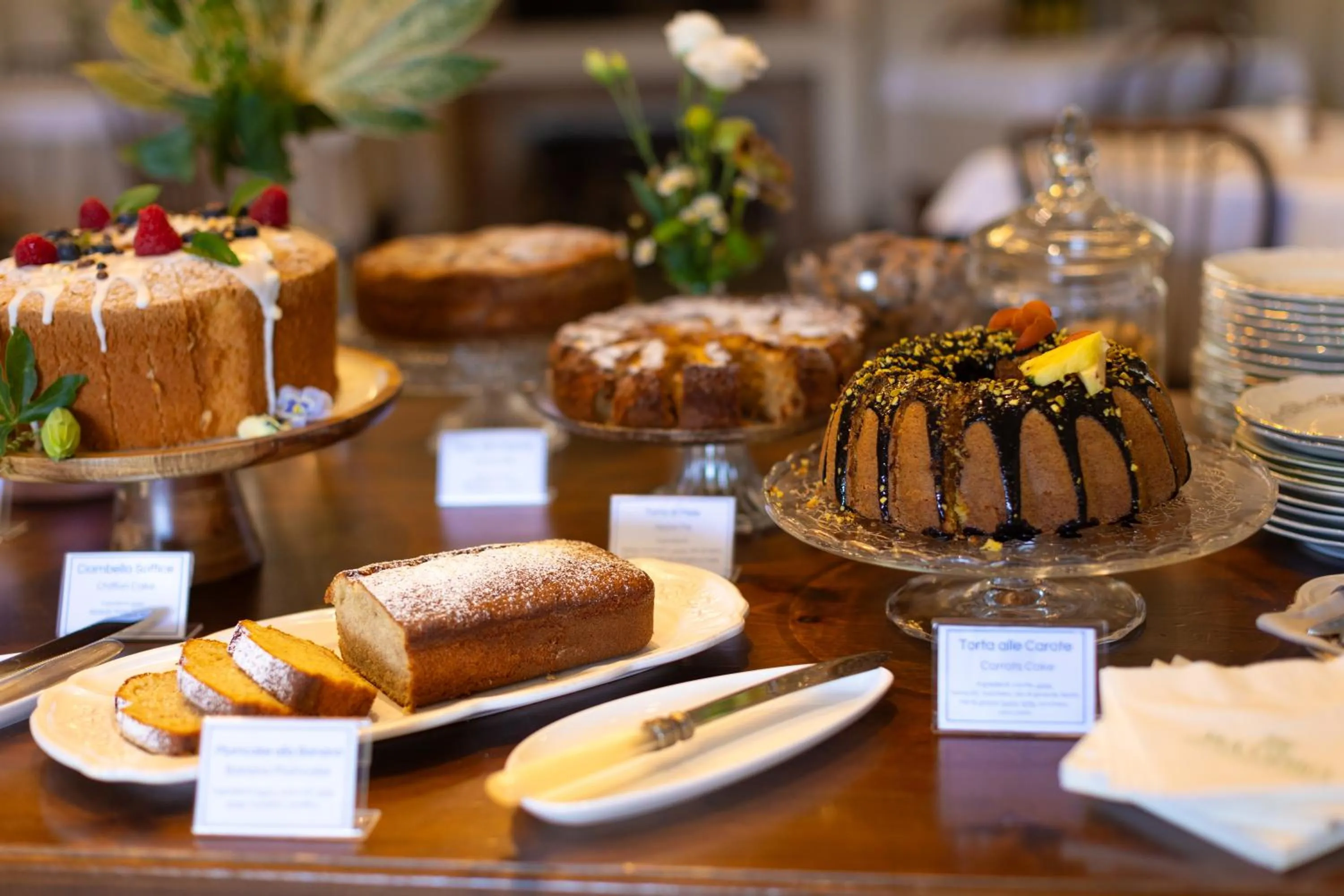 Food and drinks in Hotel Massimo