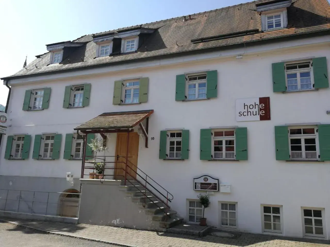 Property building in Hotel Hohe Schule Property building in Hotel Hohe Schule