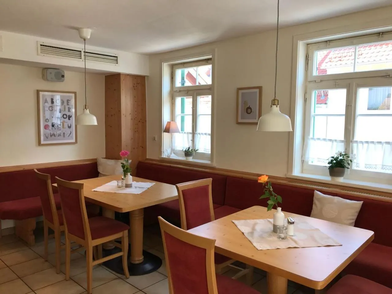 Dining area in Hotel Hohe Schule