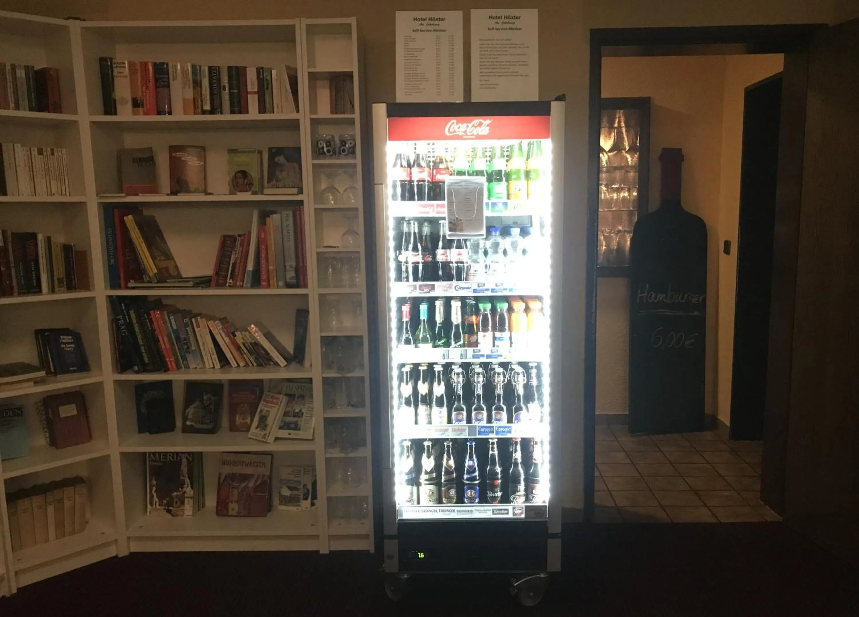 Library in Hotel Hoxter Am Jakobsweg