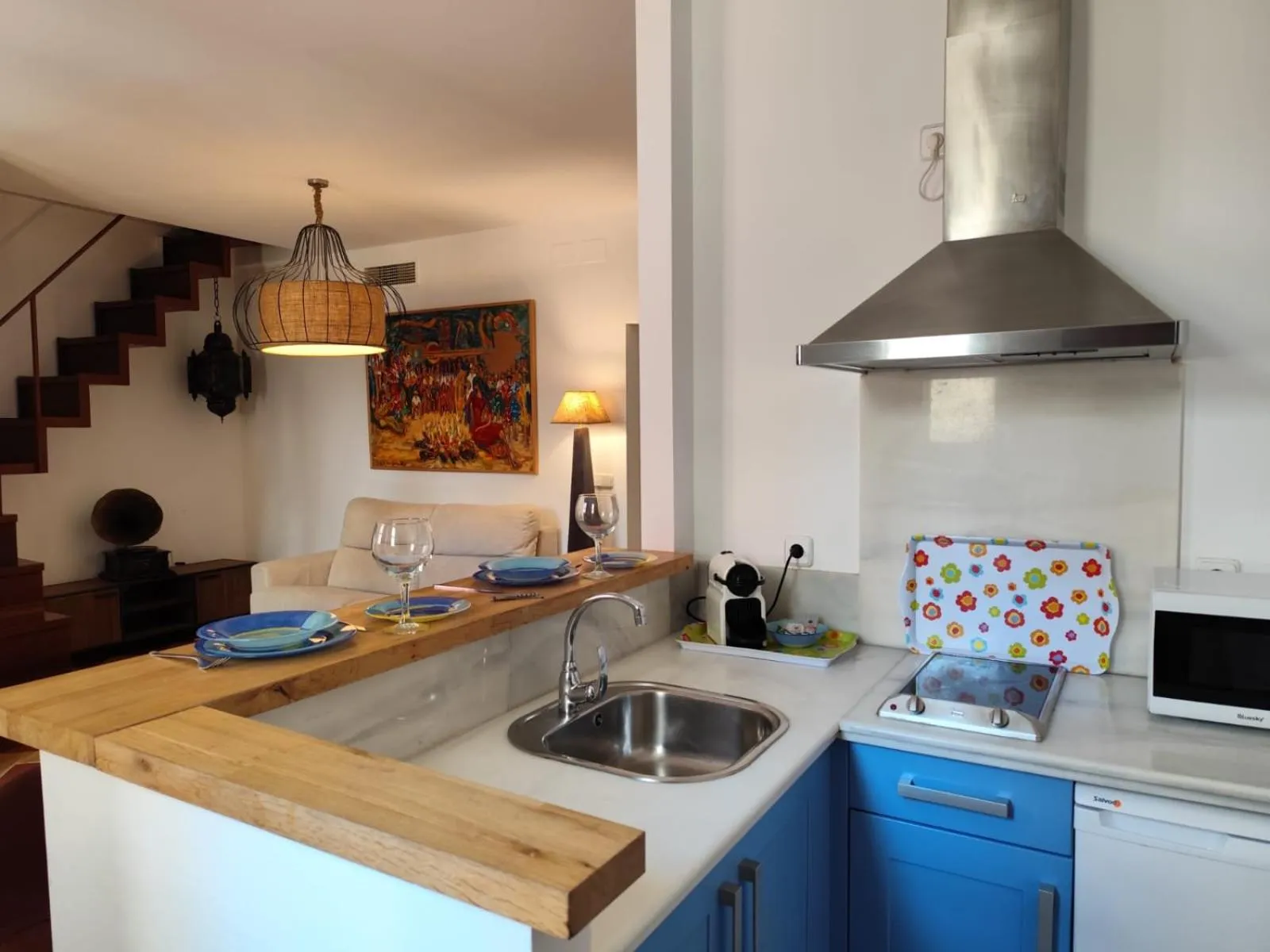 Kitchen or kitchenette in Apartamentos Boutique Vida