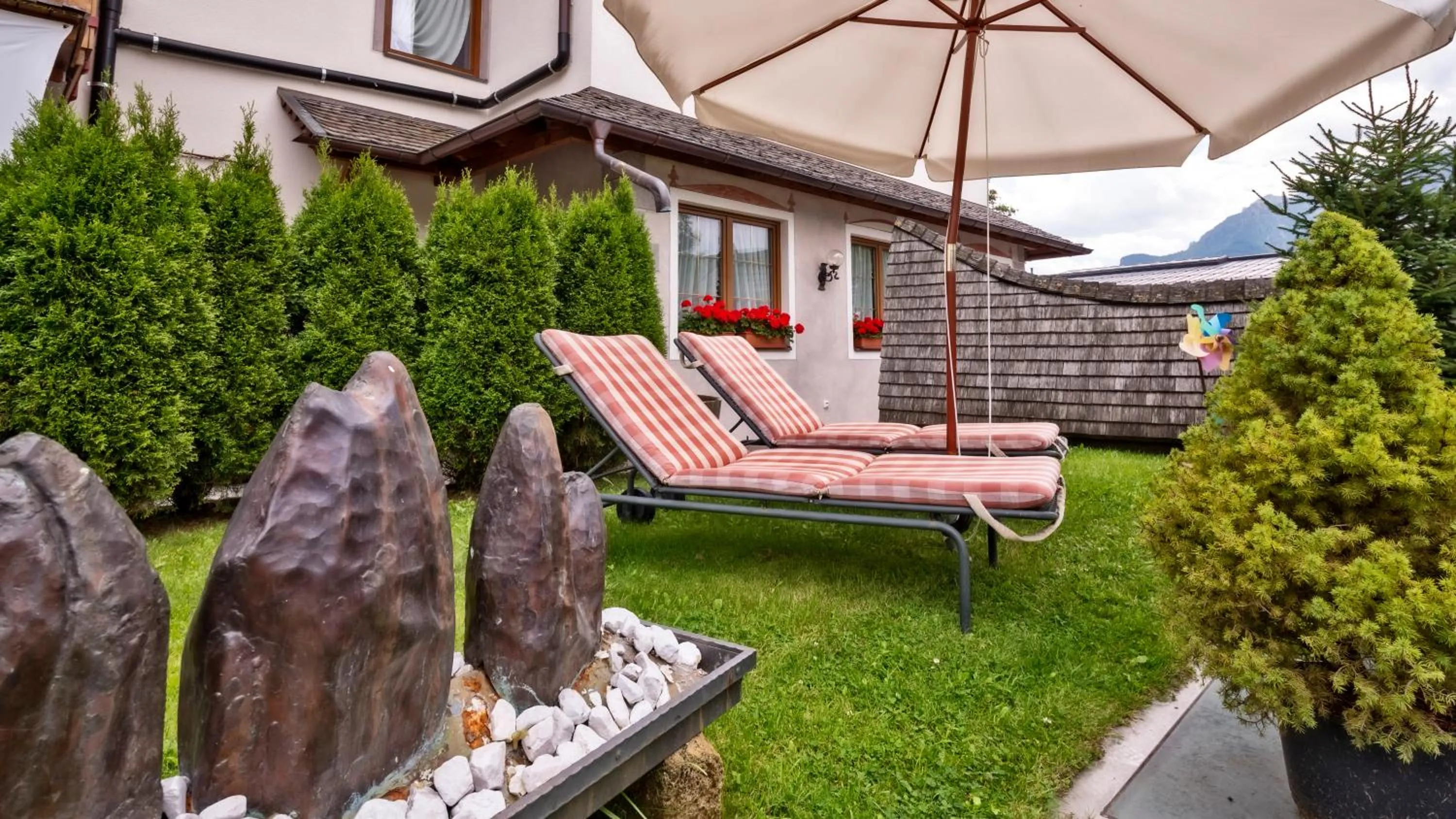 Balcony/Terrace in Hotel Villa Monica