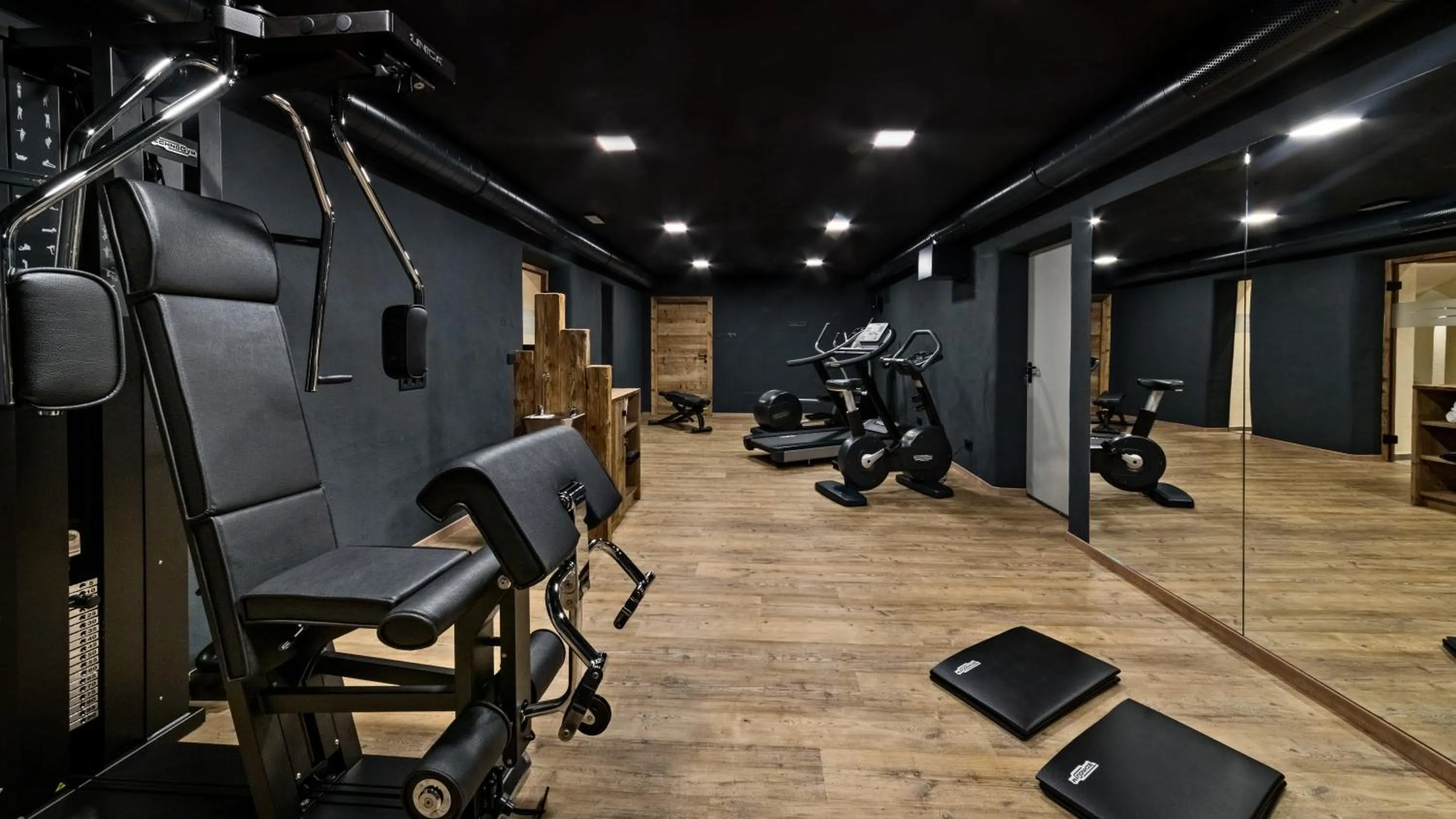 Fitness centre/facilities in Hotel Villa Monica