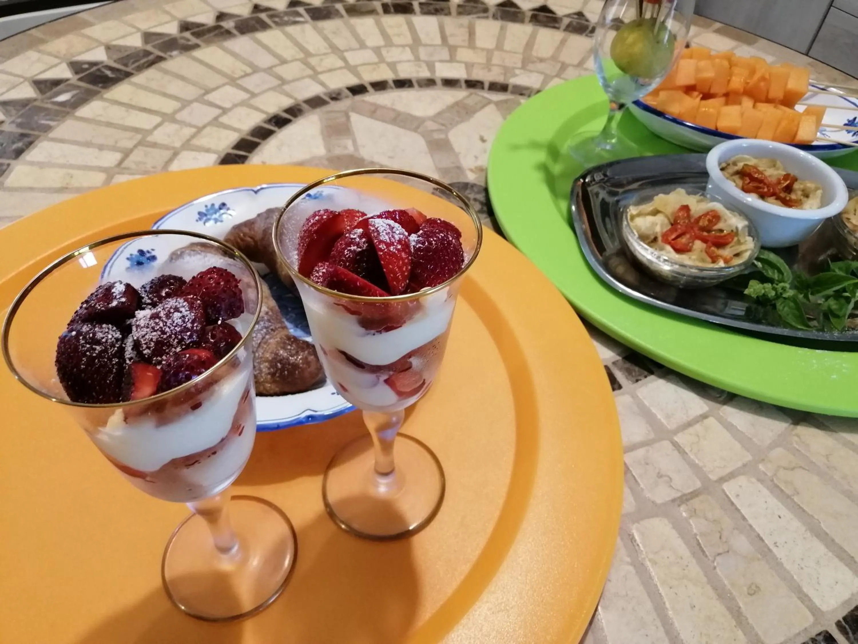 Breakfast in B&B Glamping Semaforo Capo Sperone