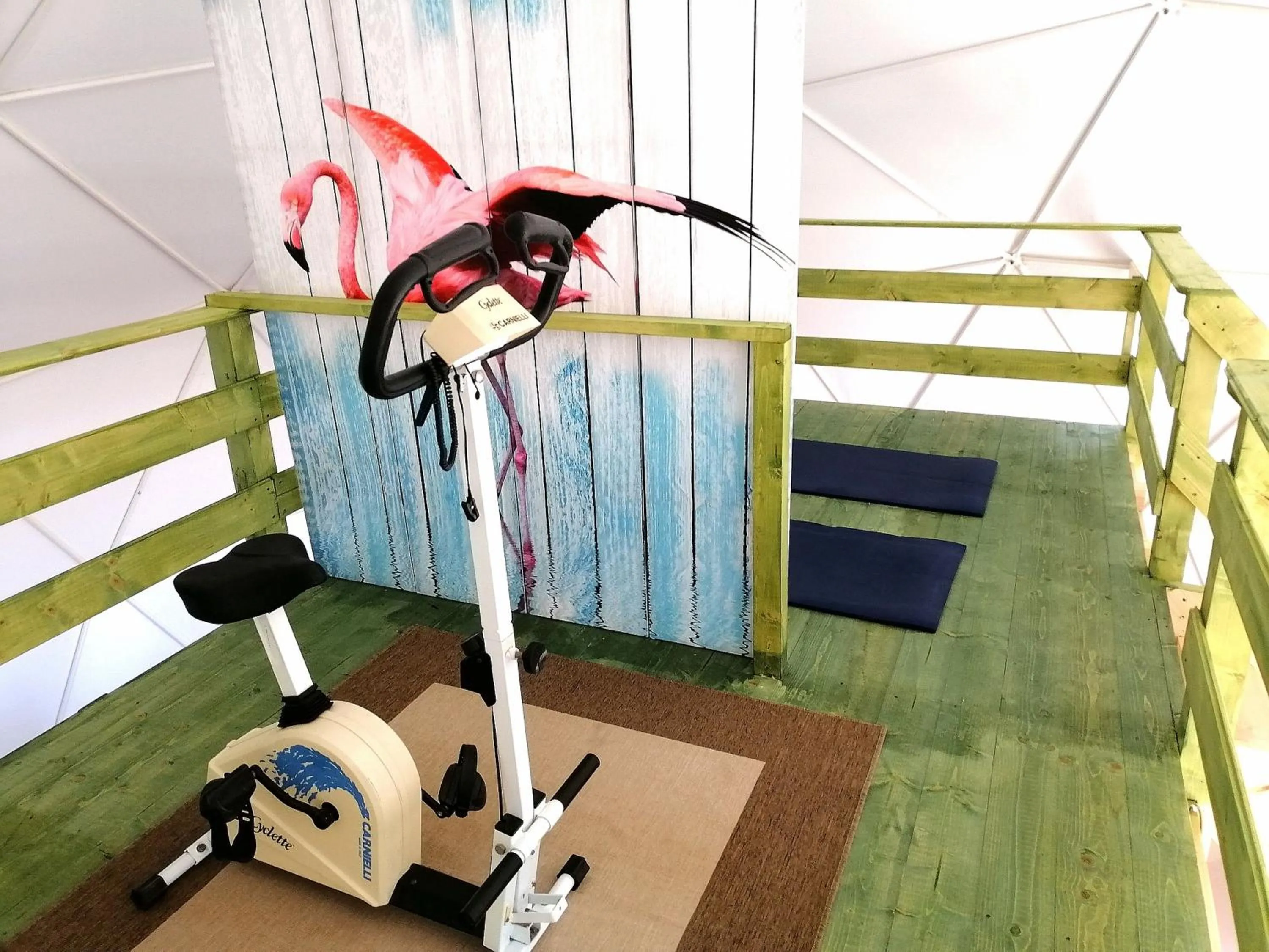 Fitness centre/facilities in B&B Glamping Semaforo Capo Sperone