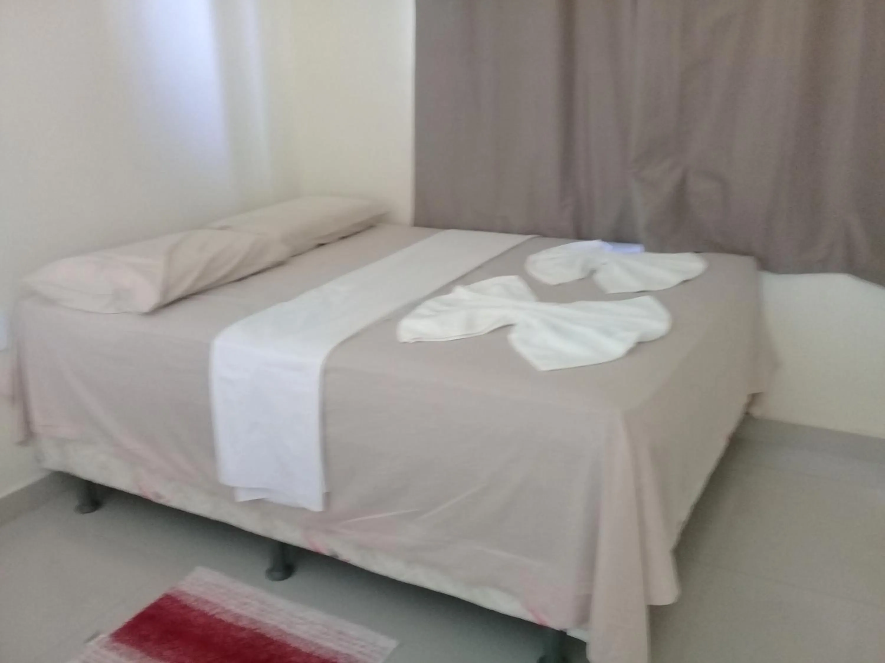 Bed in Pousada Beira Rio