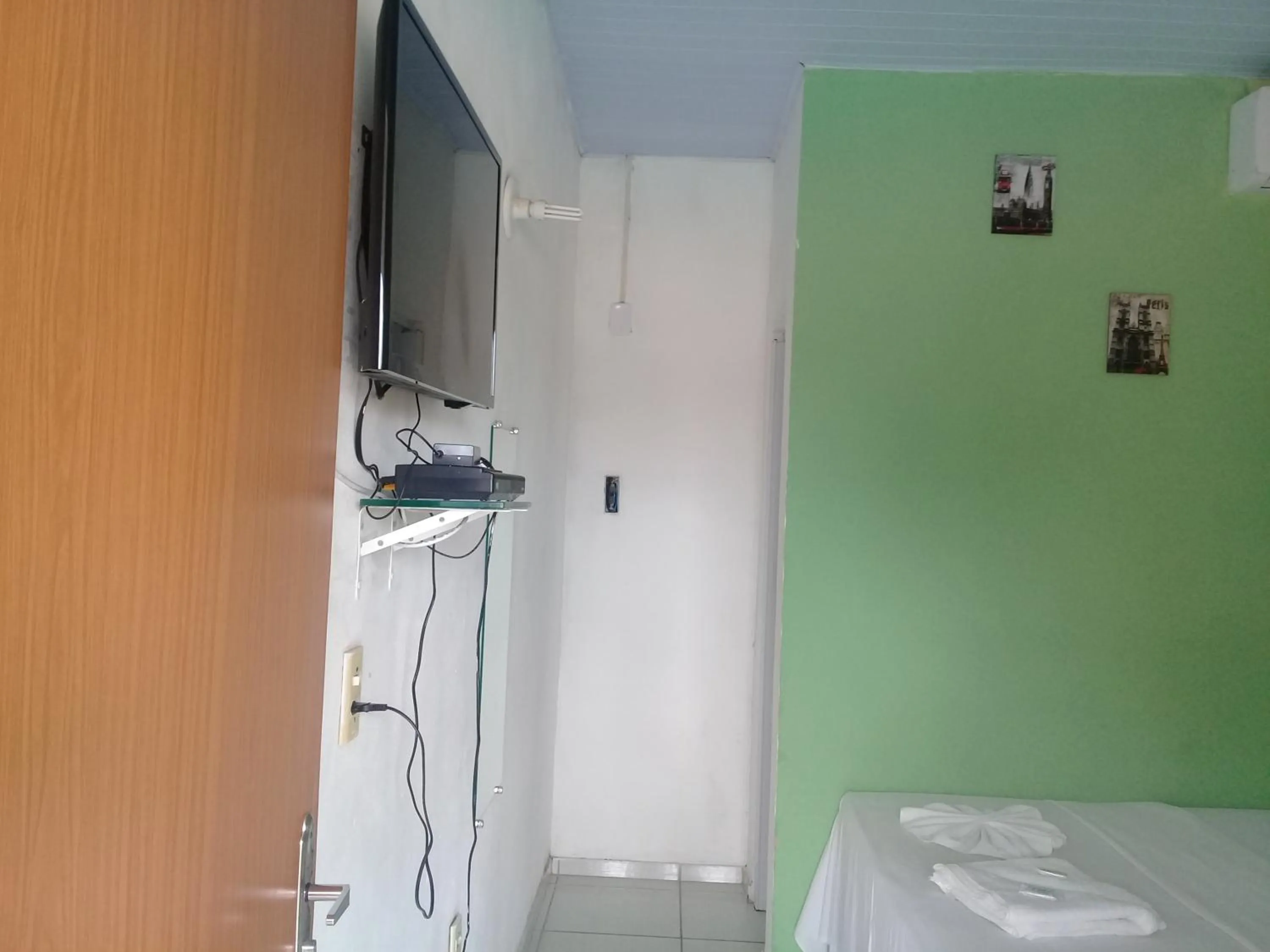 Bed in Pousada Beira Rio