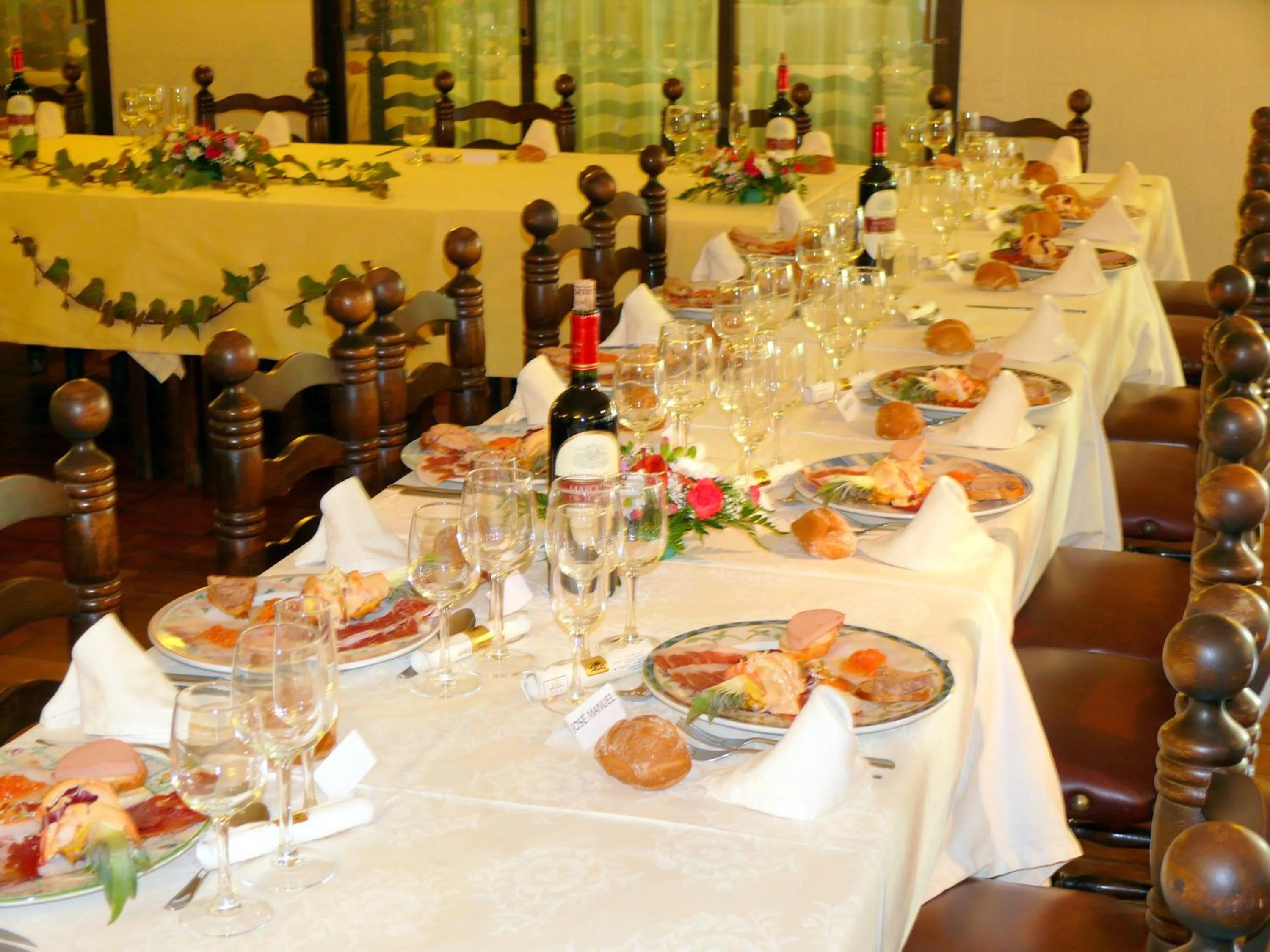 Food in Hotel Restaurante Las Galias