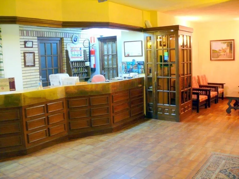 Lobby or reception in Hotel Restaurante Las Galias