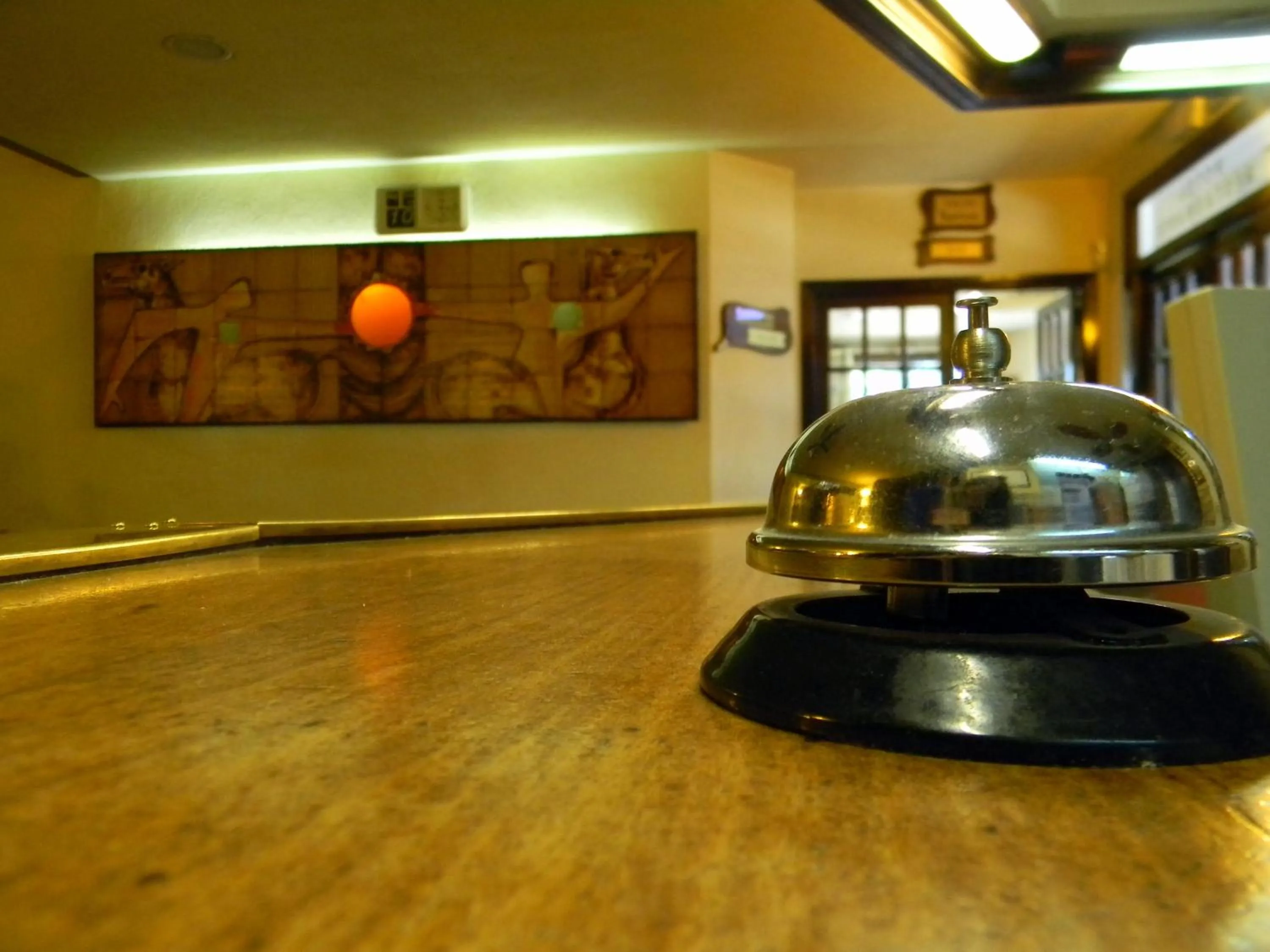 Lobby or reception in Hotel Restaurante Las Galias