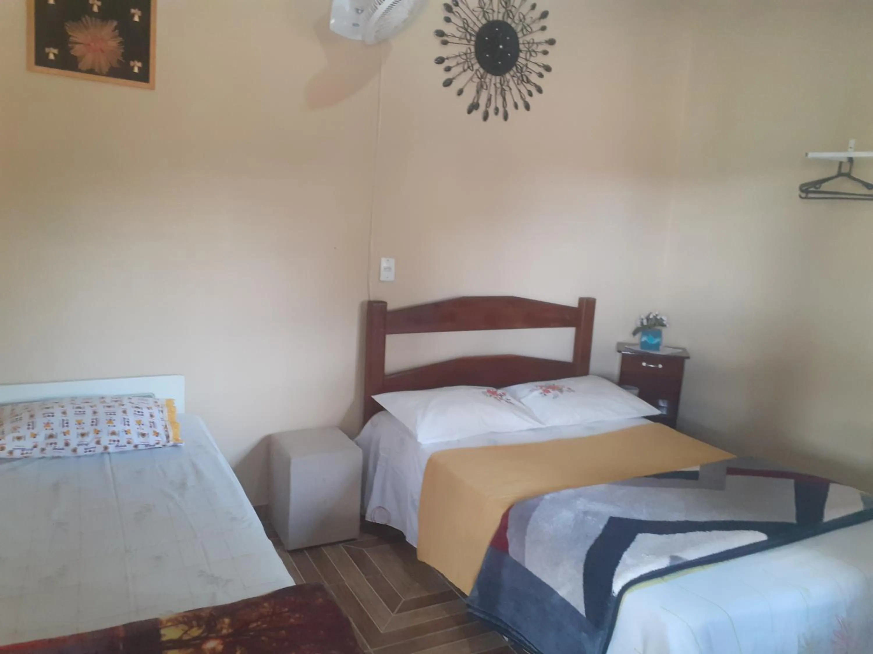 Bed in Pousada Refúgio da Chapada