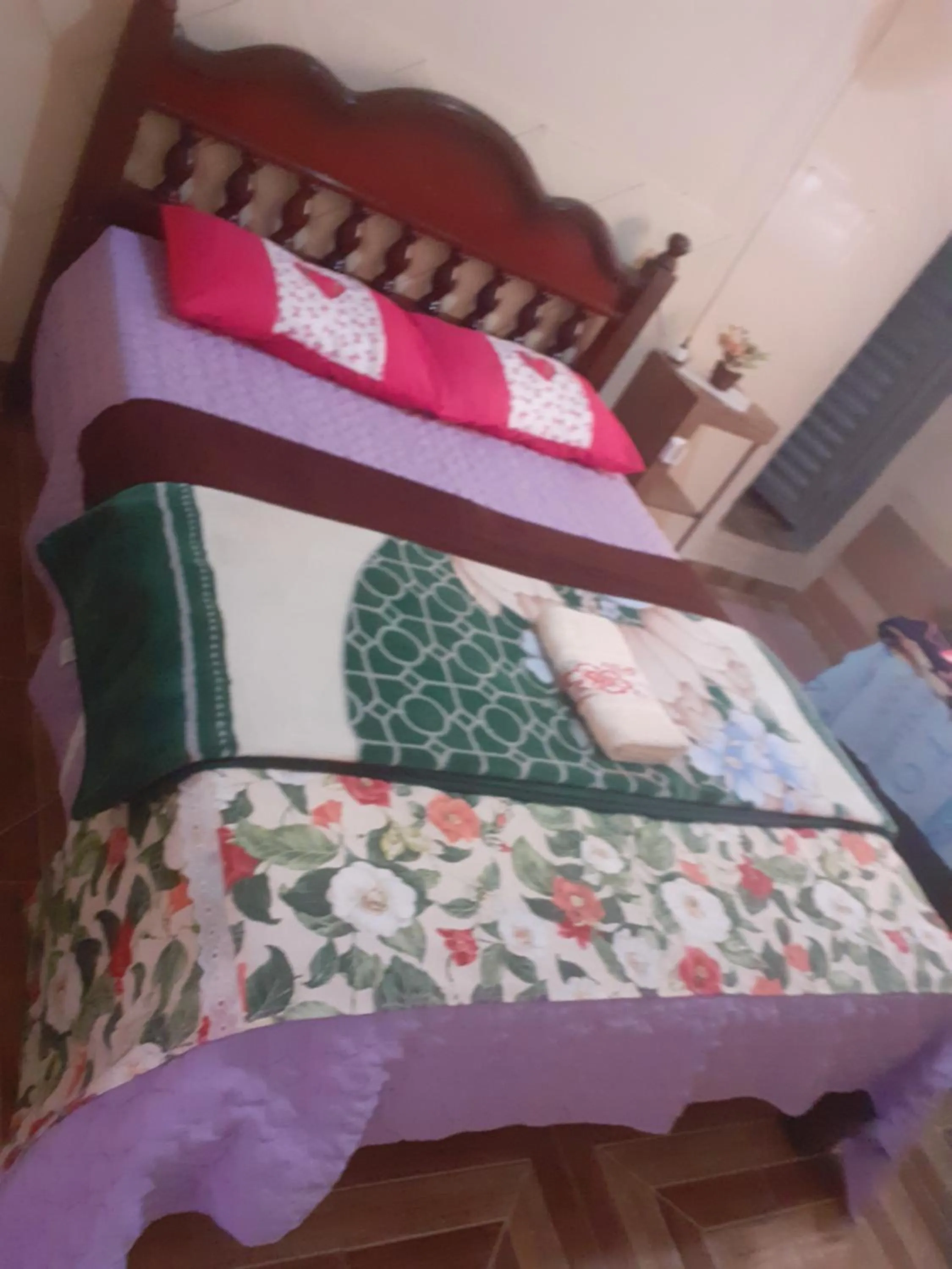 Bed in Pousada Refúgio da Chapada