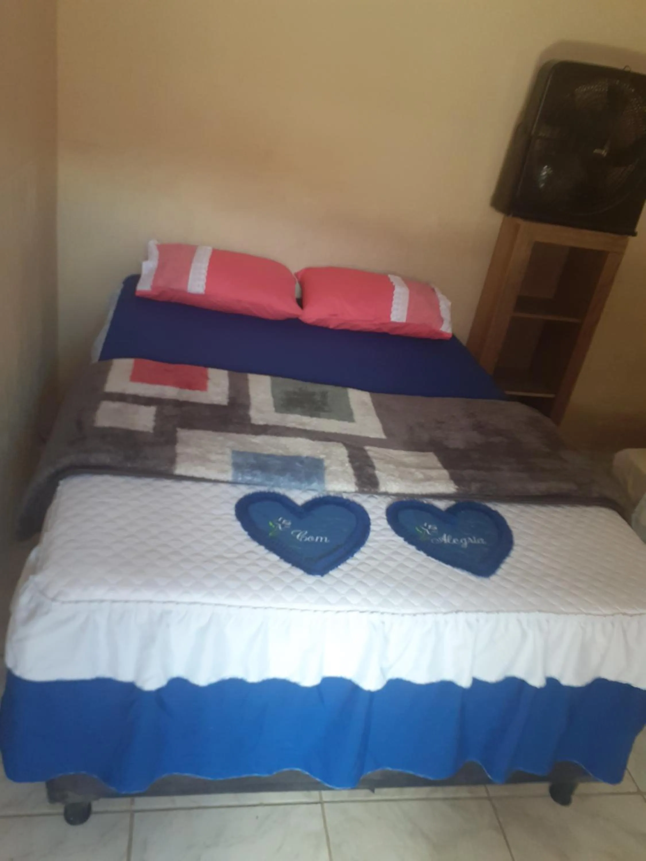 Bed in Pousada Refúgio da Chapada