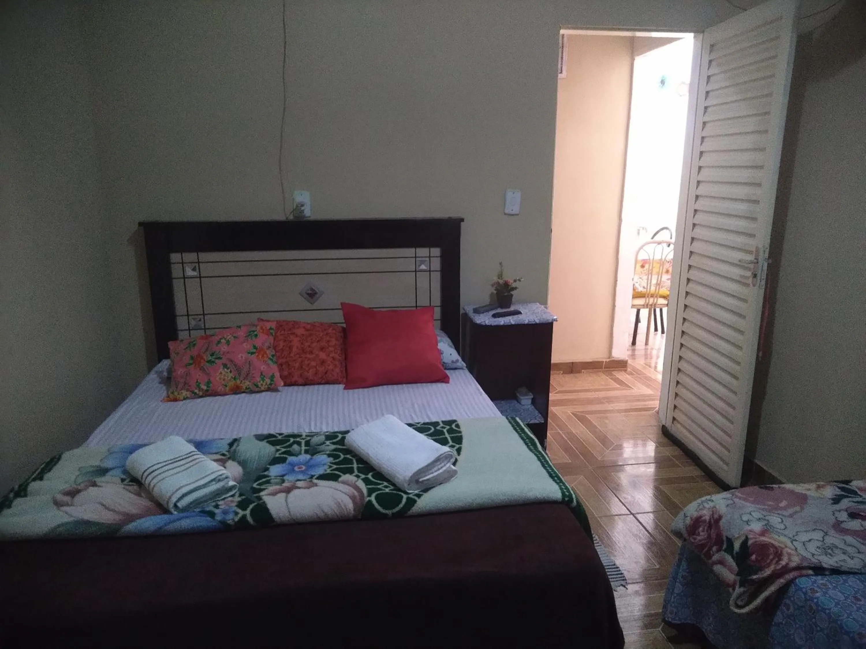 Bed in Pousada Refúgio da Chapada