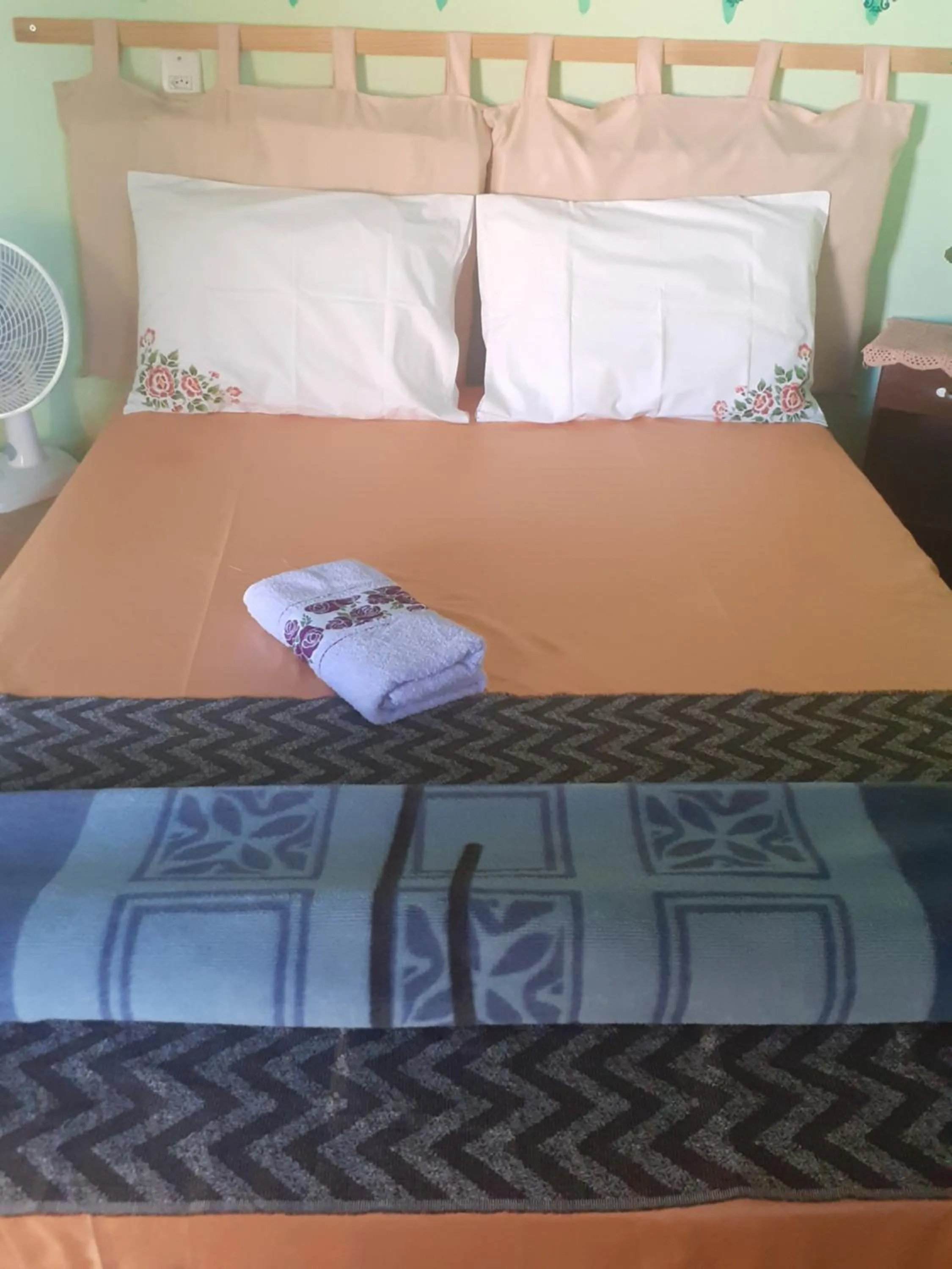 Bed in Pousada Refúgio da Chapada