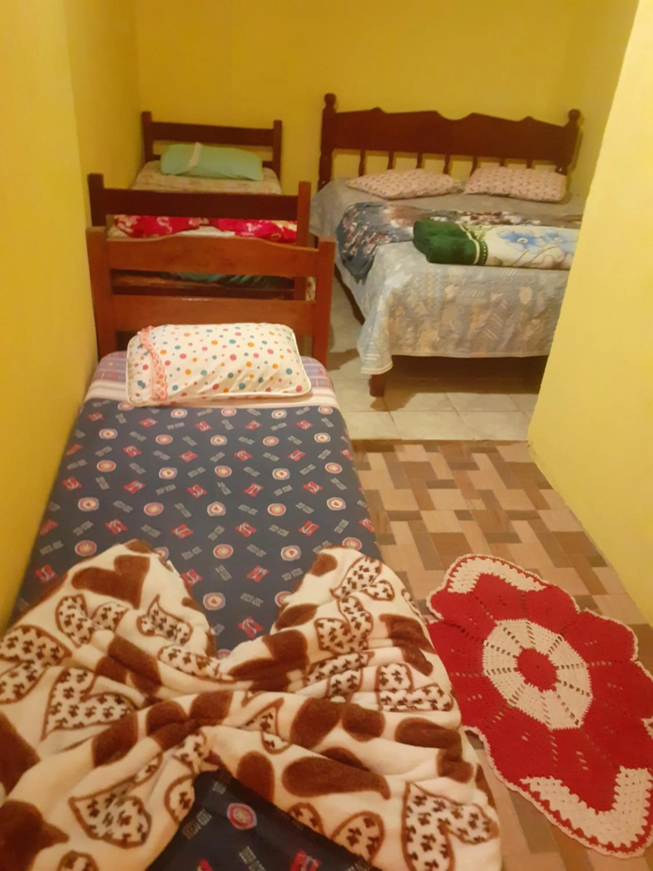 Bed in Pousada Refúgio da Chapada