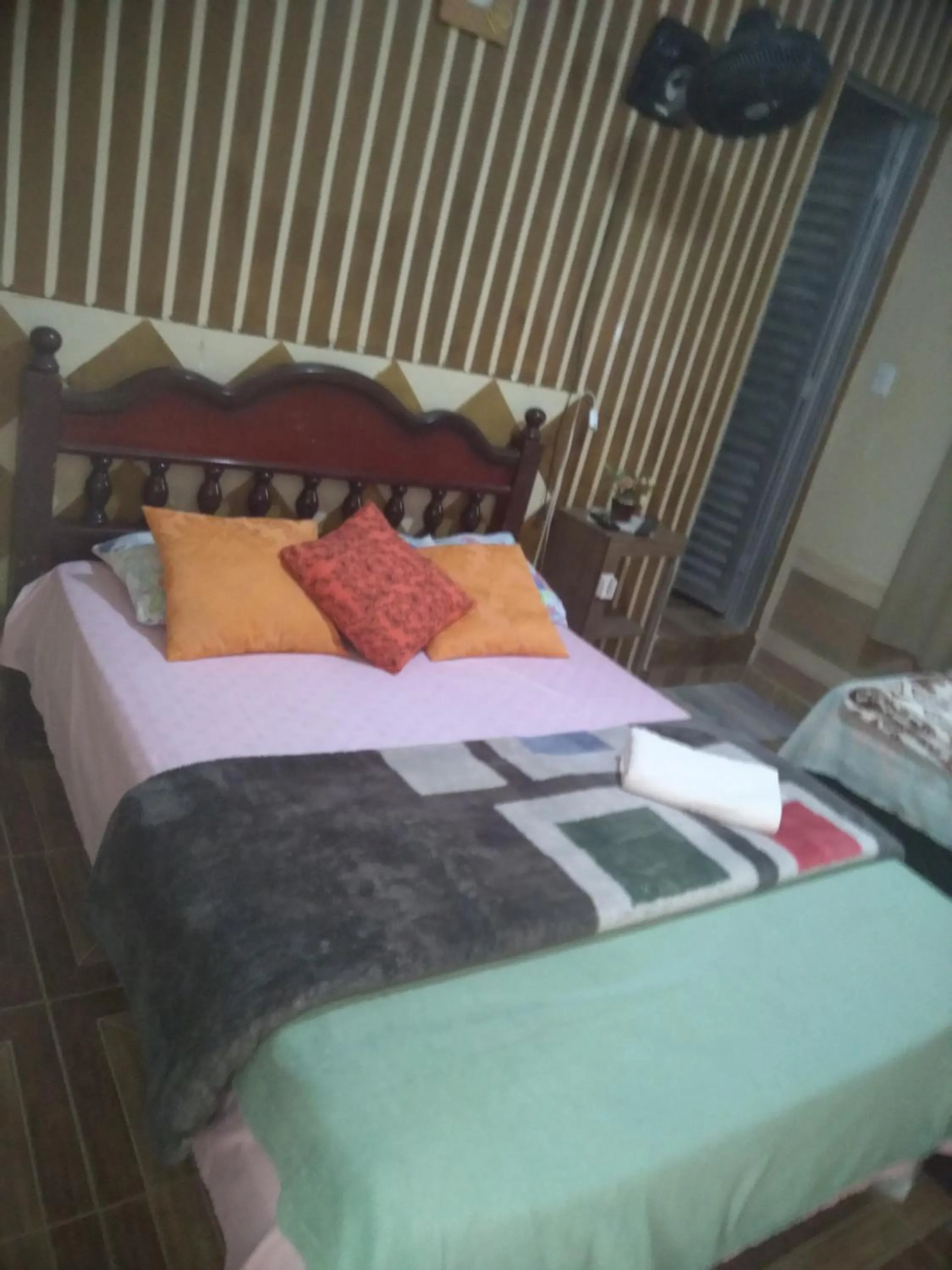 Bed in Pousada Refúgio da Chapada