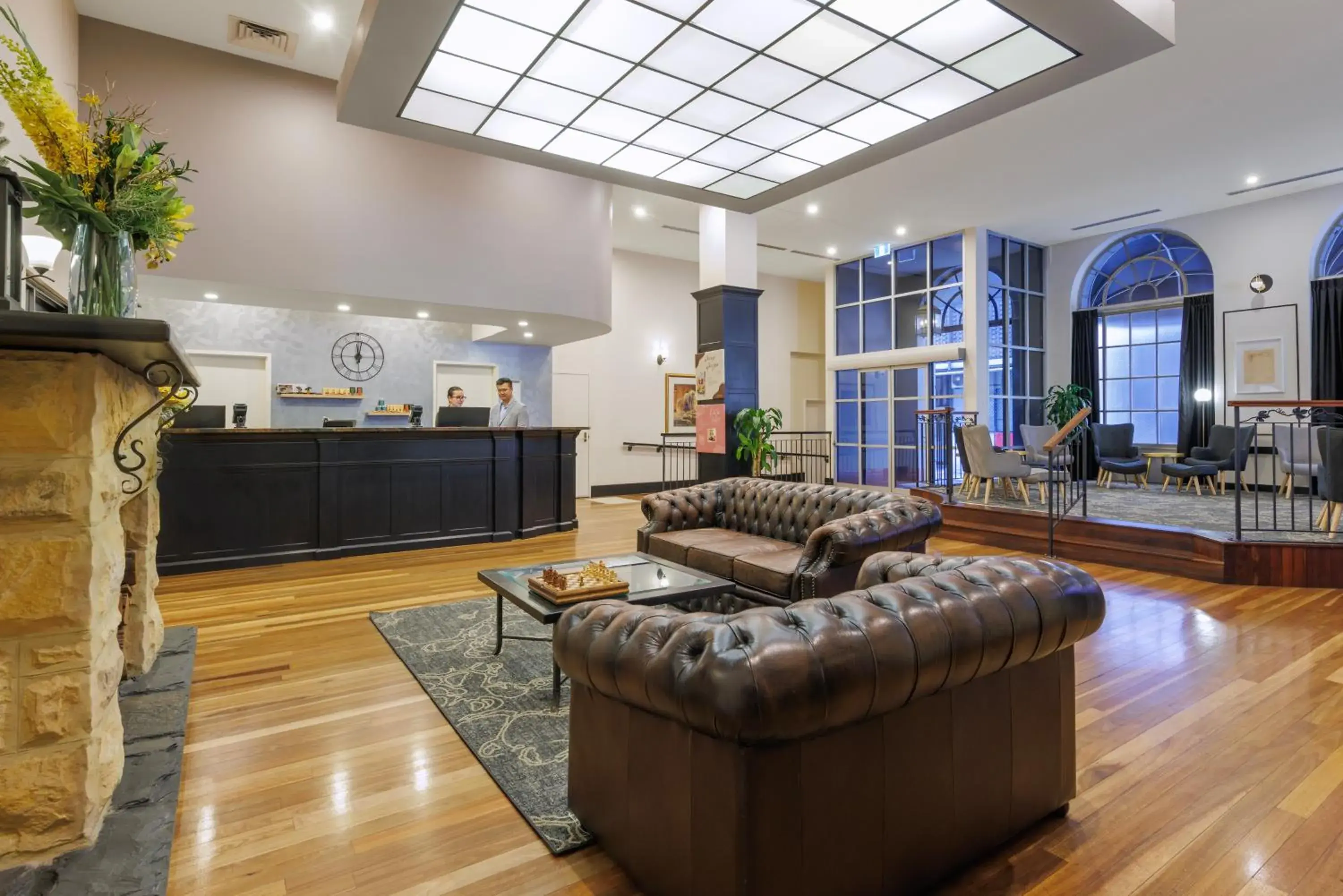 Lobby or reception in The Chancellor on Currie Lobby or reception in The Chancellor on Currie