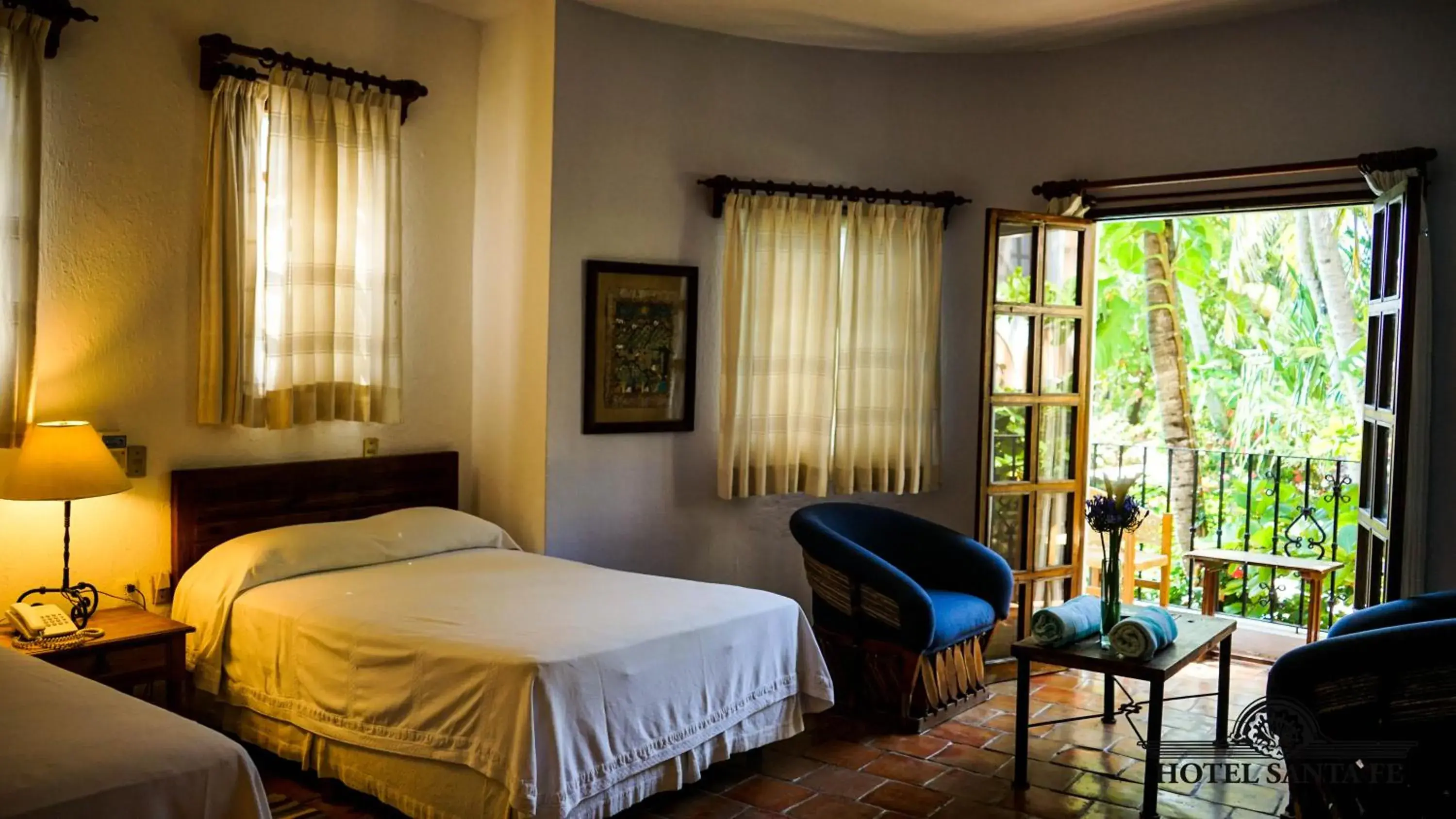 Bedroom, Bed in Hotel Santa Fe Bedroom, Bed in Hotel Santa Fe