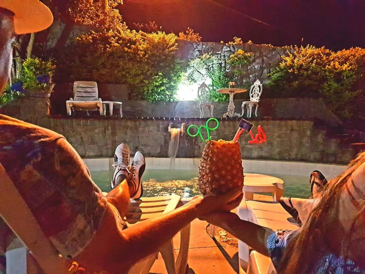 Swimming pool in Pousada Lua Nova Buzios