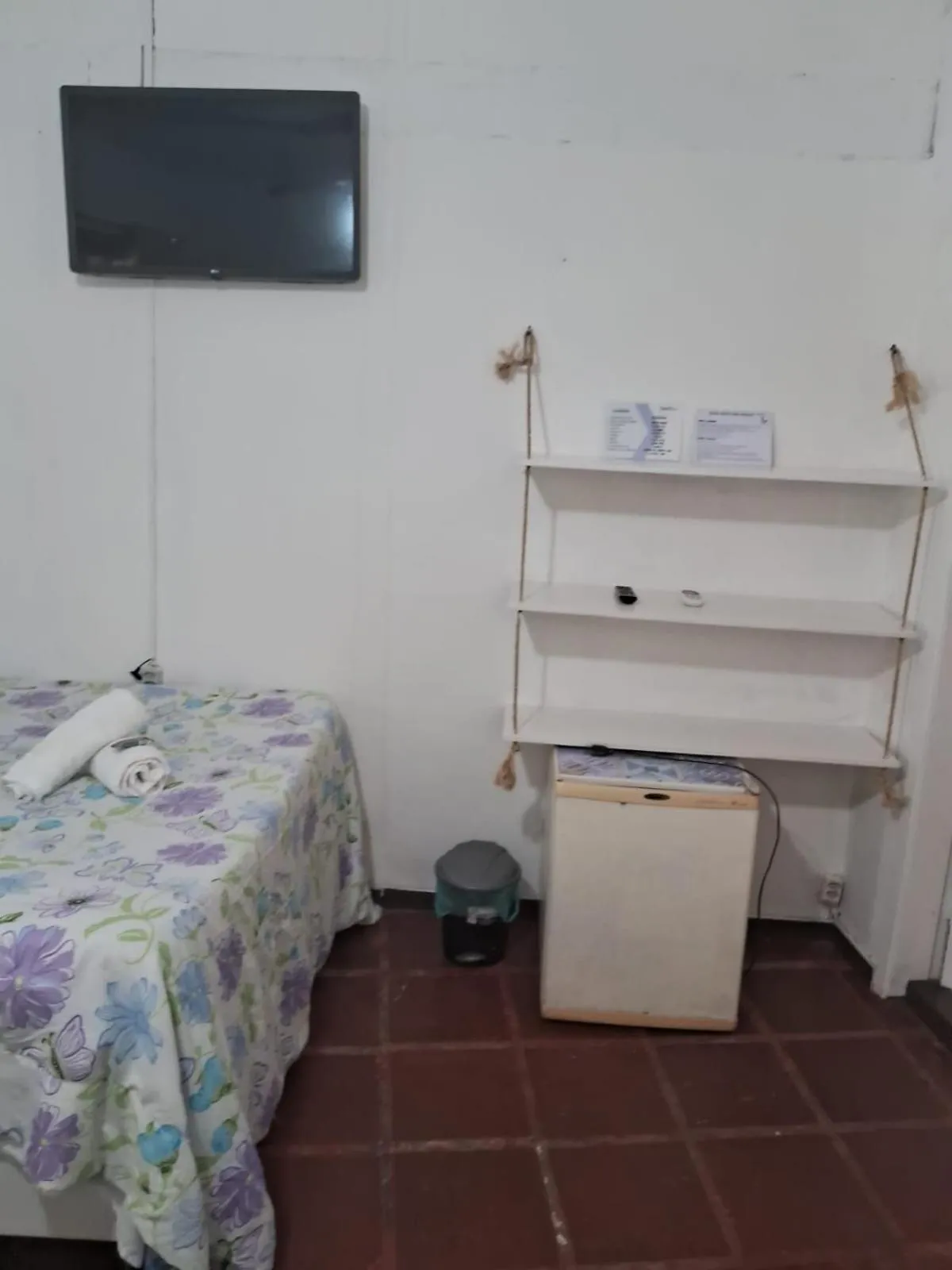 Bed in Pousada Lua Nova Buzios