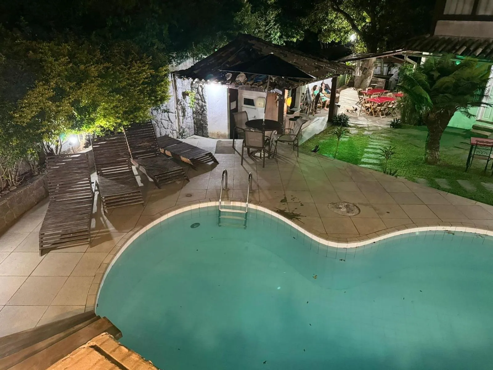 Swimming pool in Pousada Lua Nova Buzios