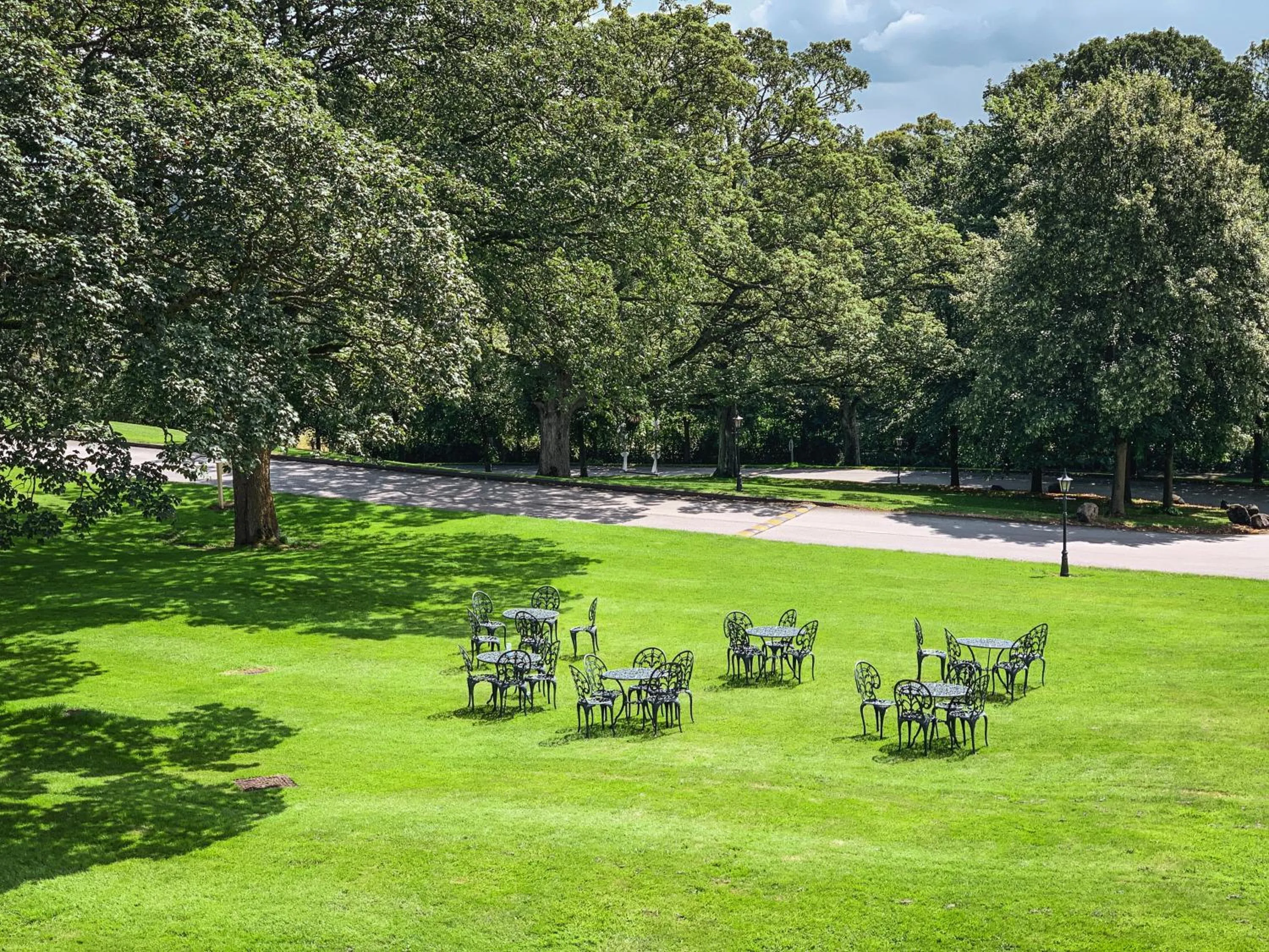 Garden in Hollins Hall Hotel, Golf & Country Club