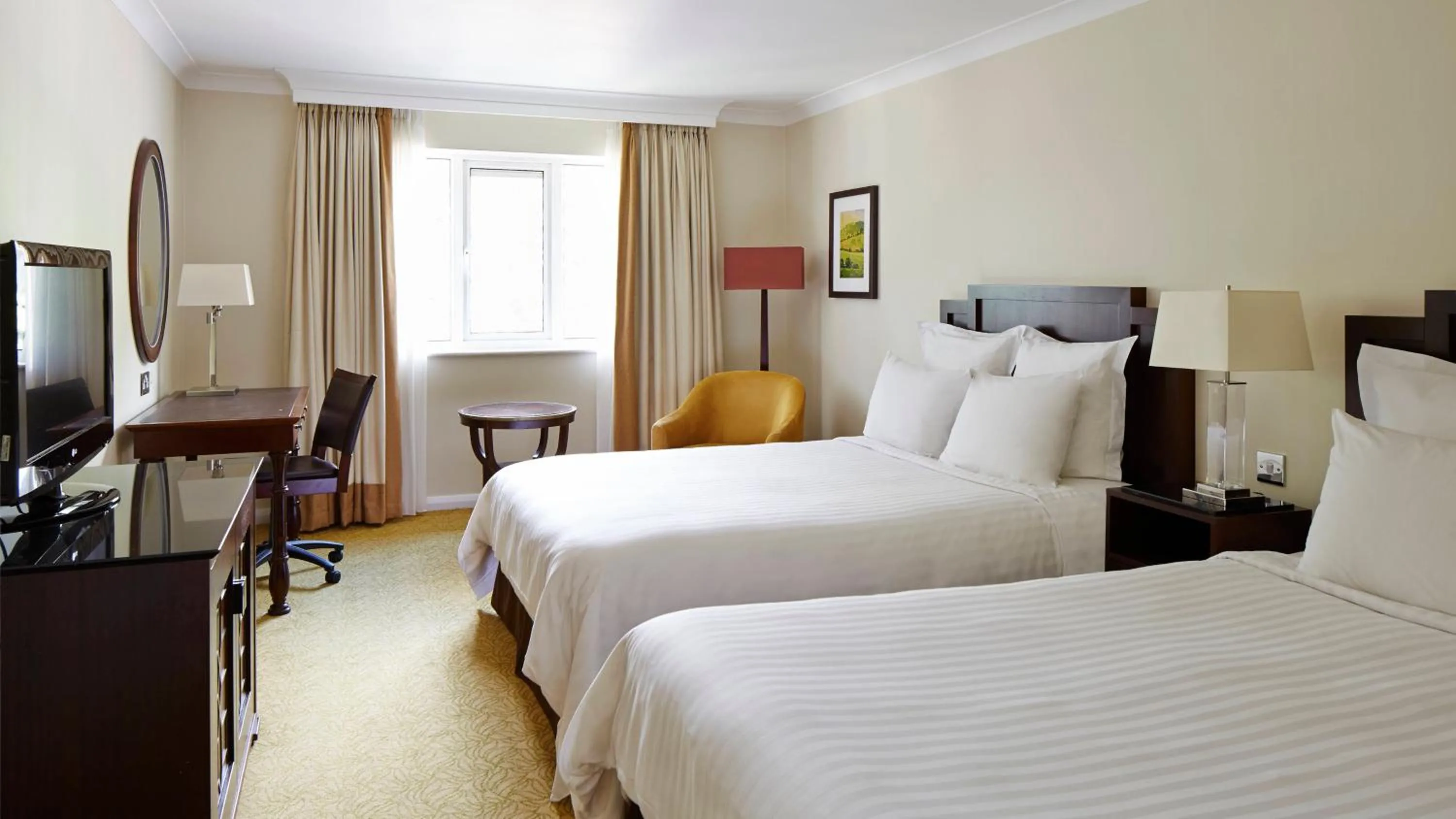 Bed in Hollins Hall Hotel, Golf & Country Club