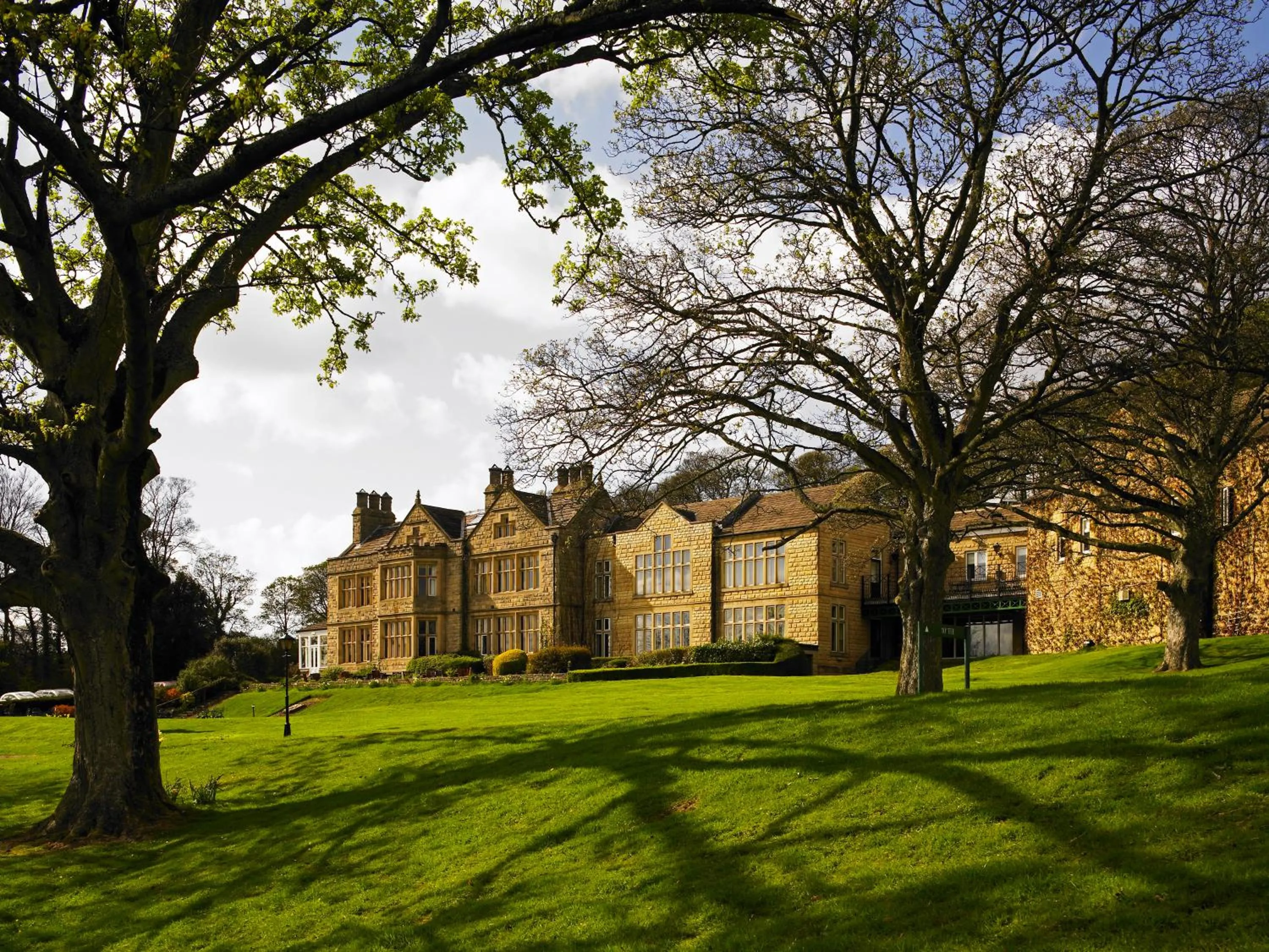 Facade/entrance in Hollins Hall Hotel, Golf & Country Club