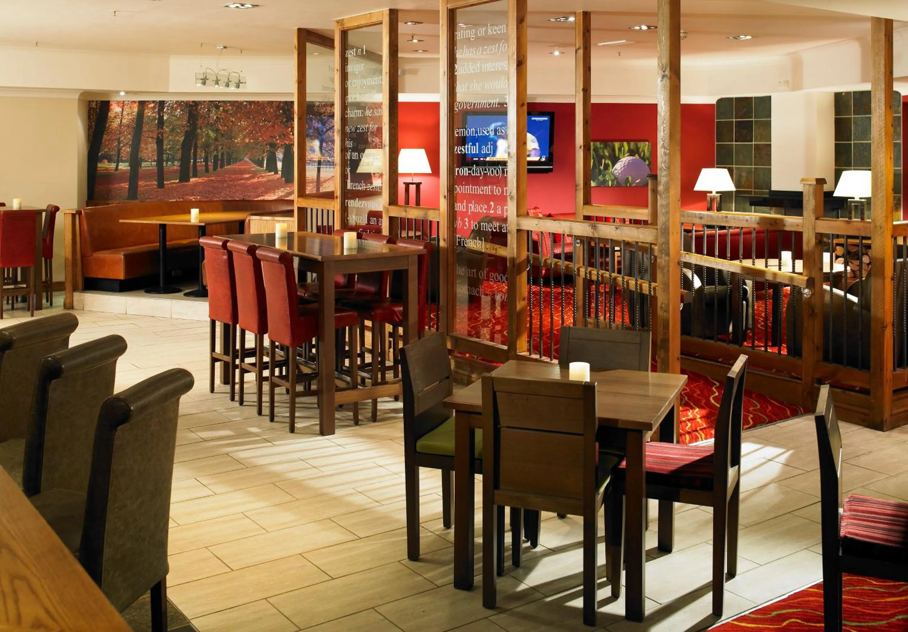 Restaurant/places to eat in Hollins Hall Hotel, Golf & Country Club