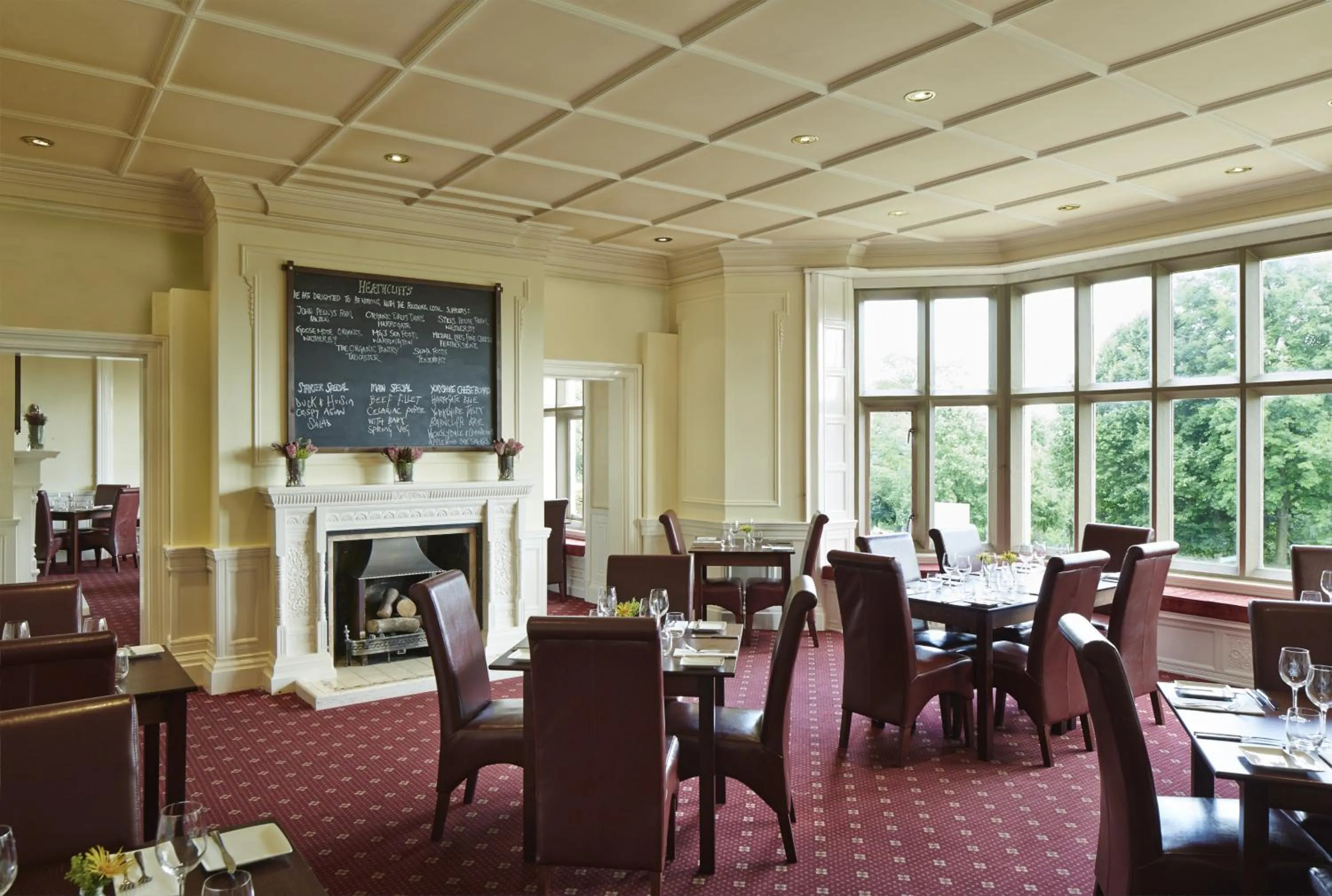 Restaurant/places to eat in Hollins Hall Hotel, Golf & Country Club