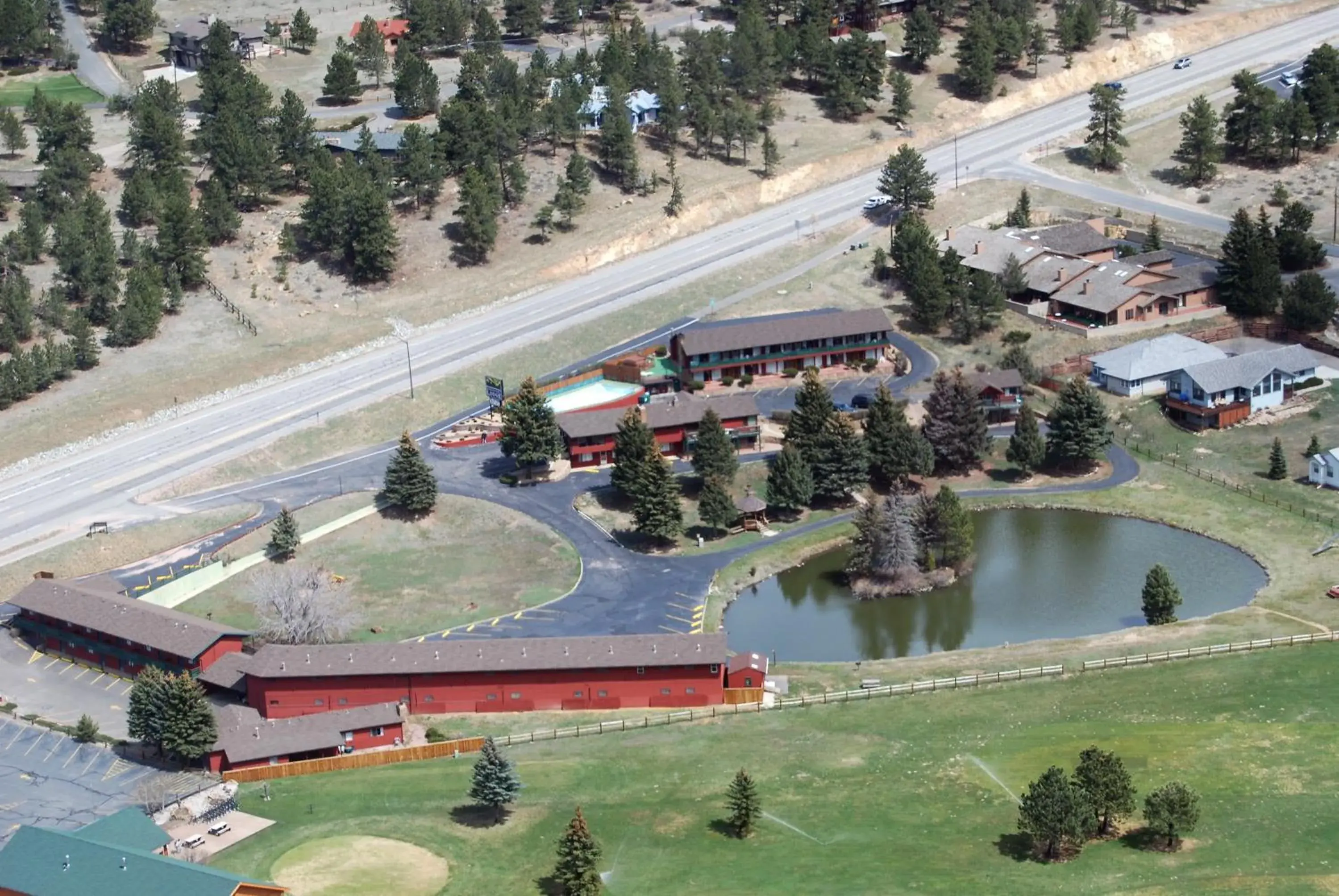 Bird's eye view in Discovery Lodge Bird's eye view in Discovery Lodge