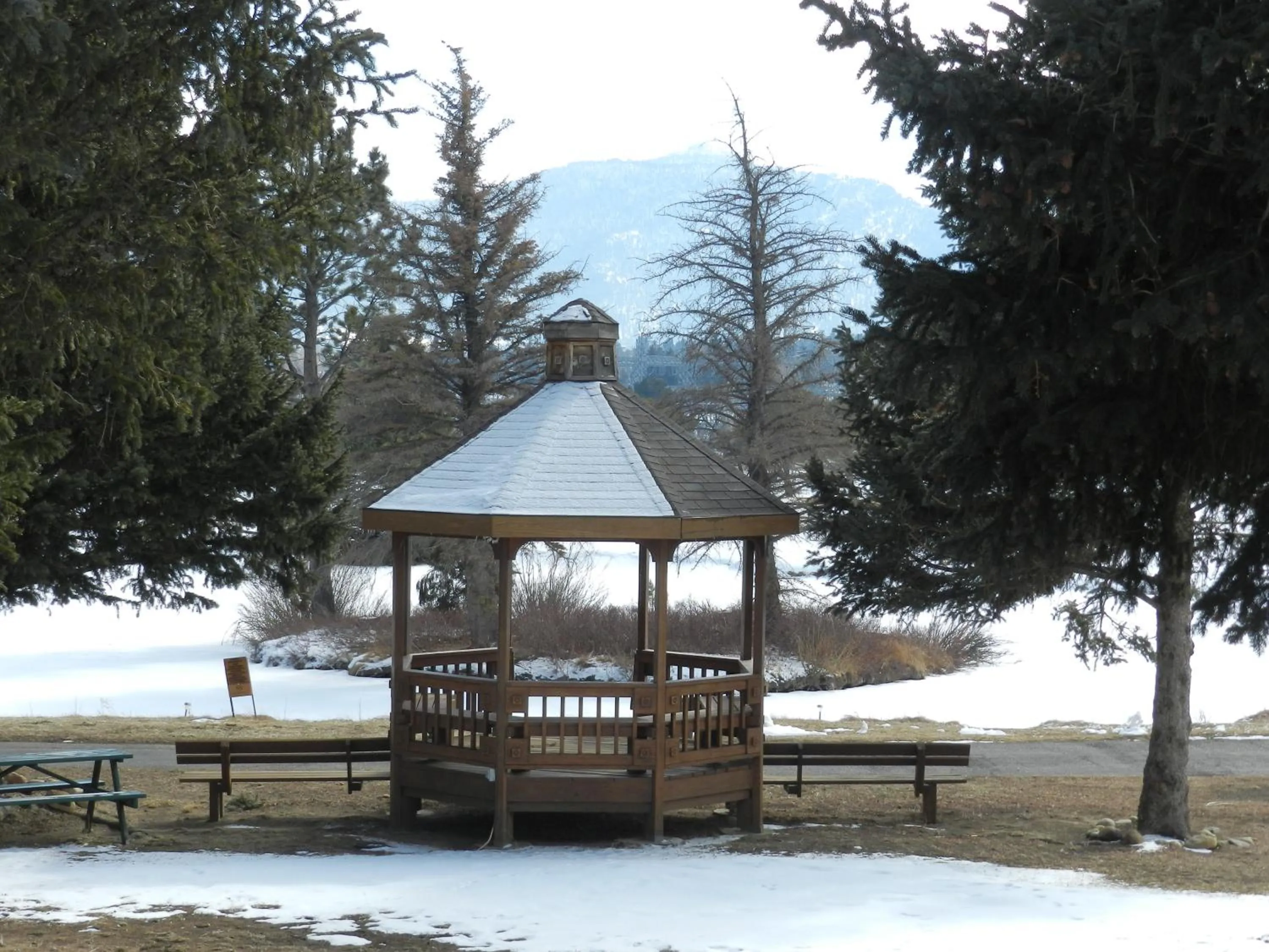 Patio in Discovery Lodge