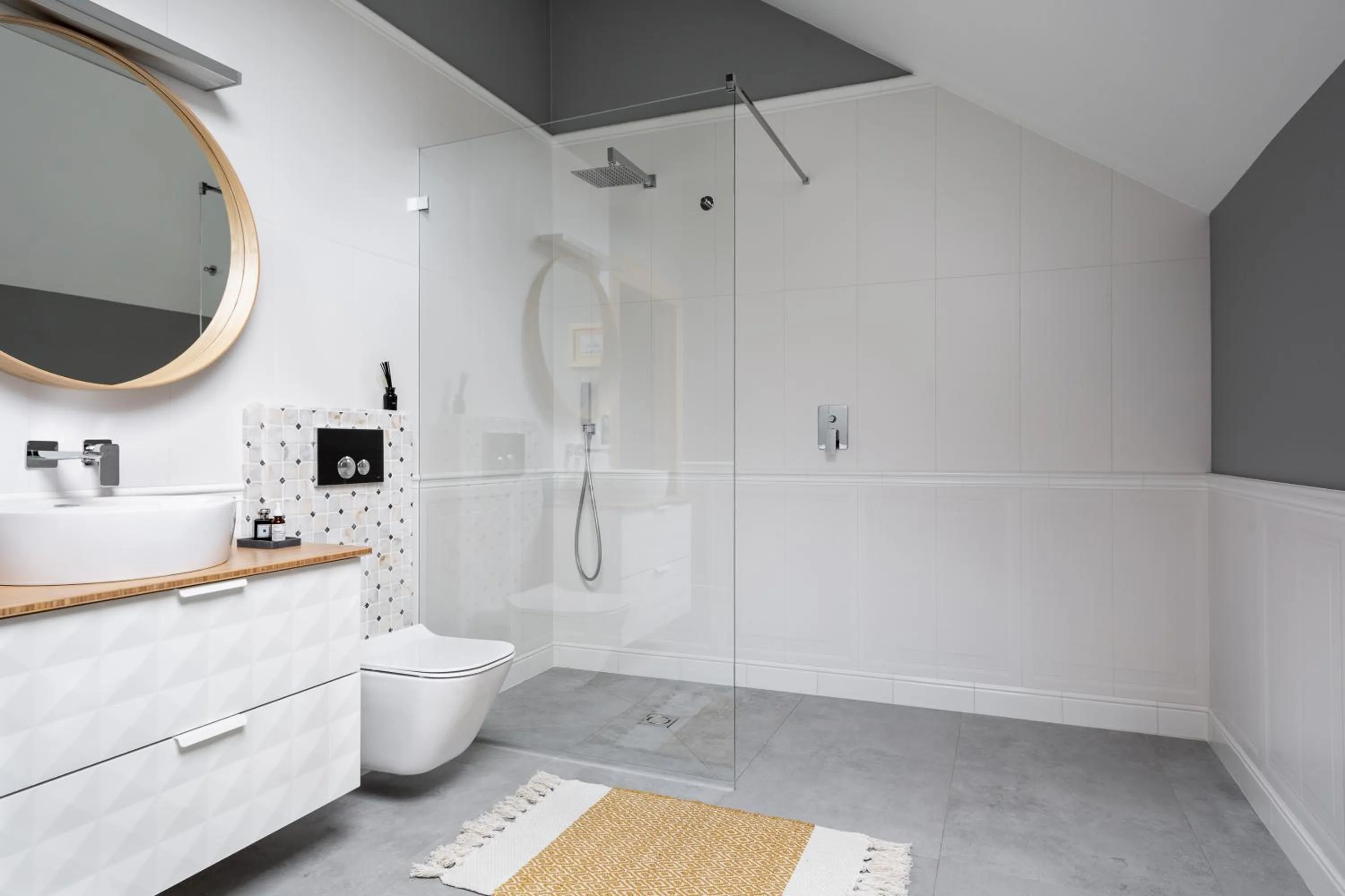 Shower in Kamieniec 27 Bed & Breakfast