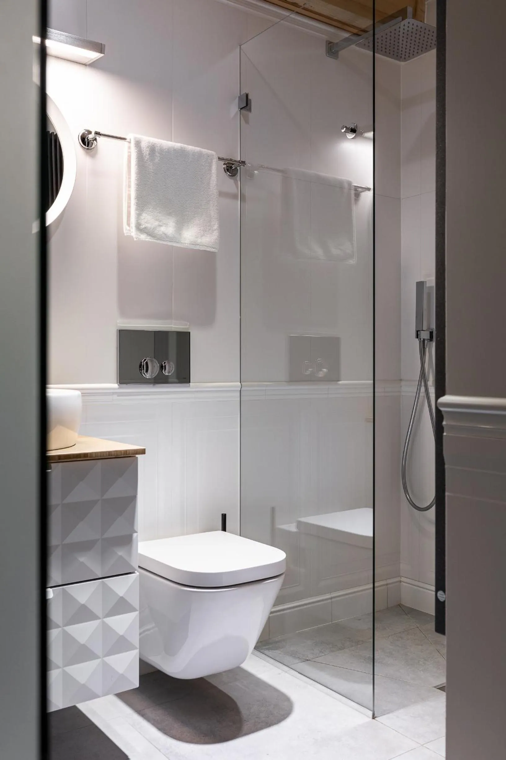 Shower in Kamieniec 27 Bed & Breakfast