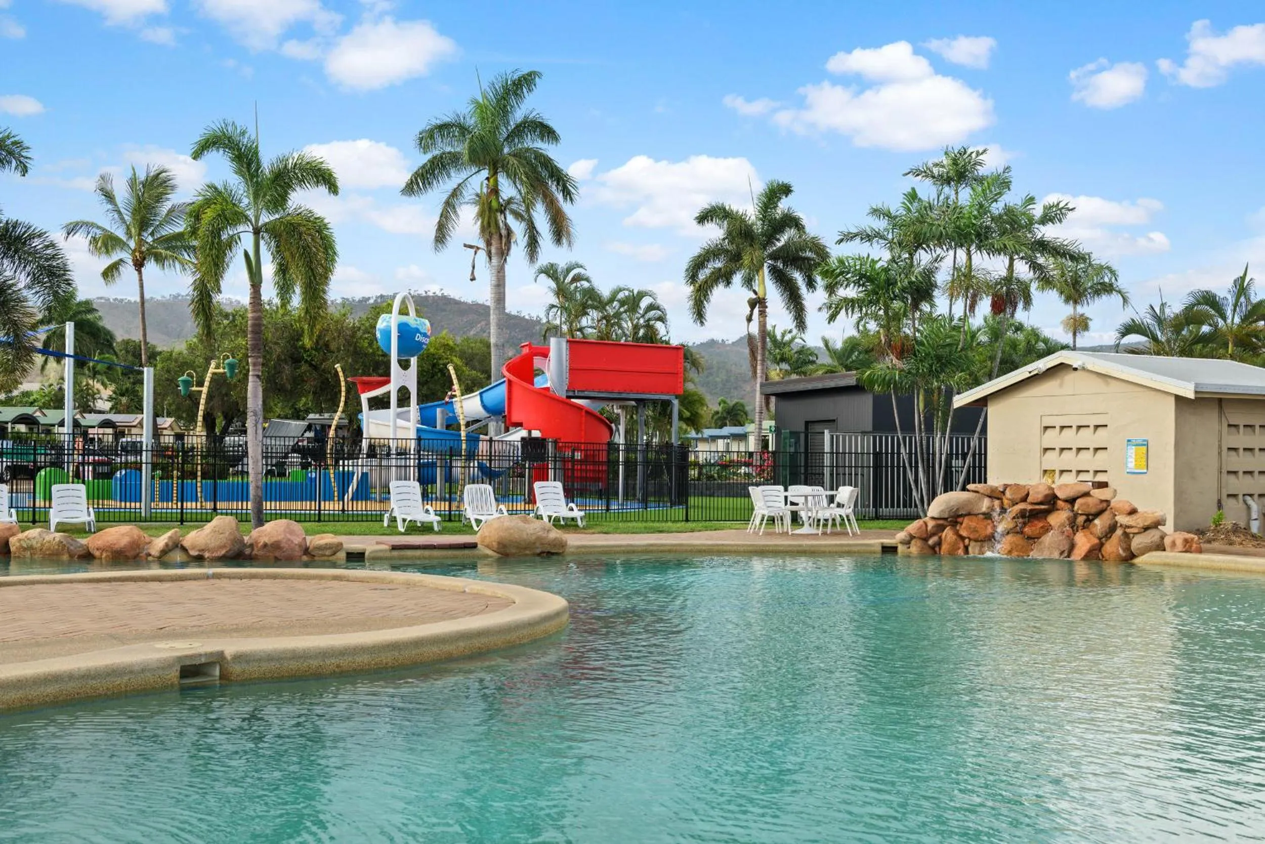 Aqua park in Discovery Parks - Townsville
