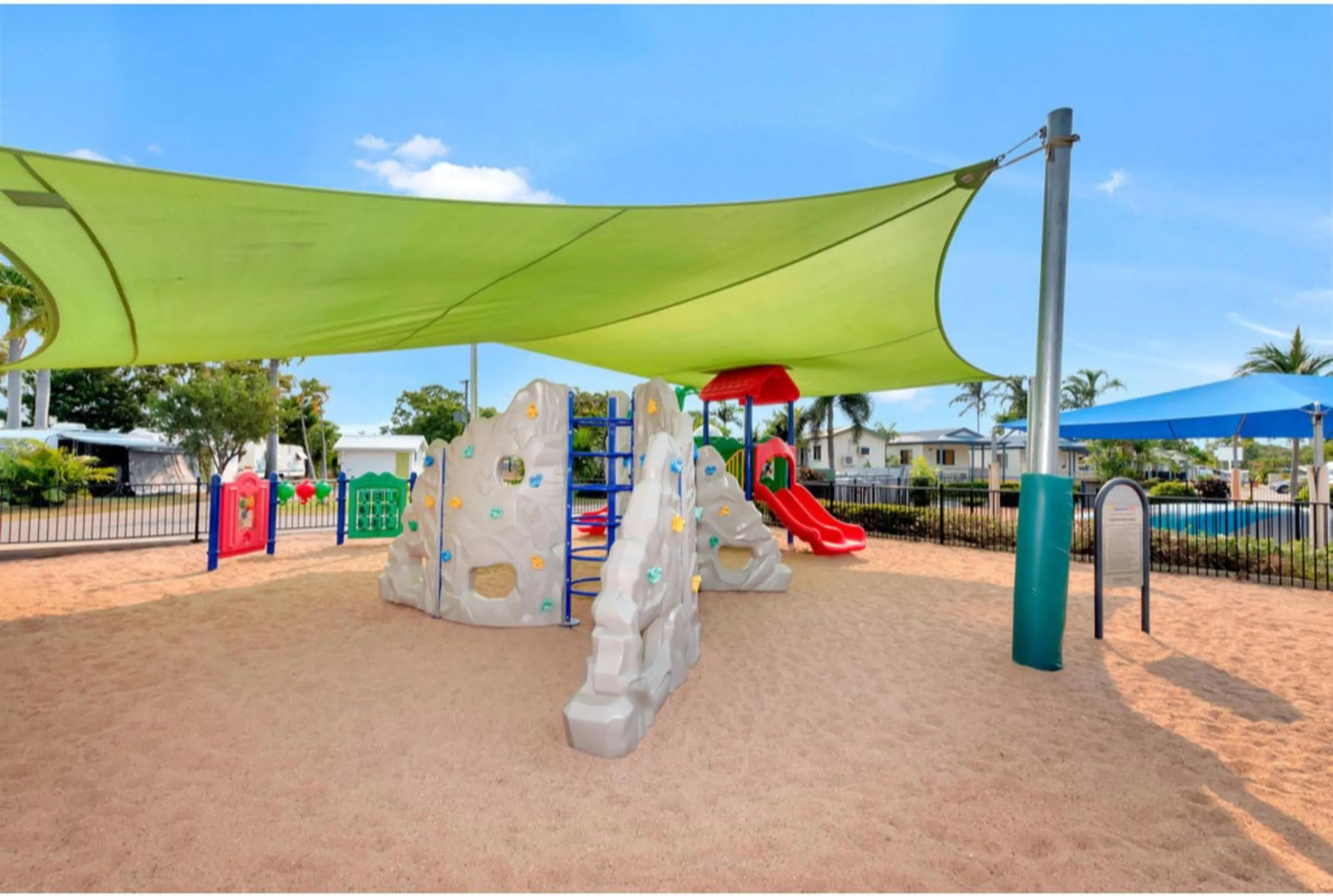 Children play ground in Discovery Parks - Townsville