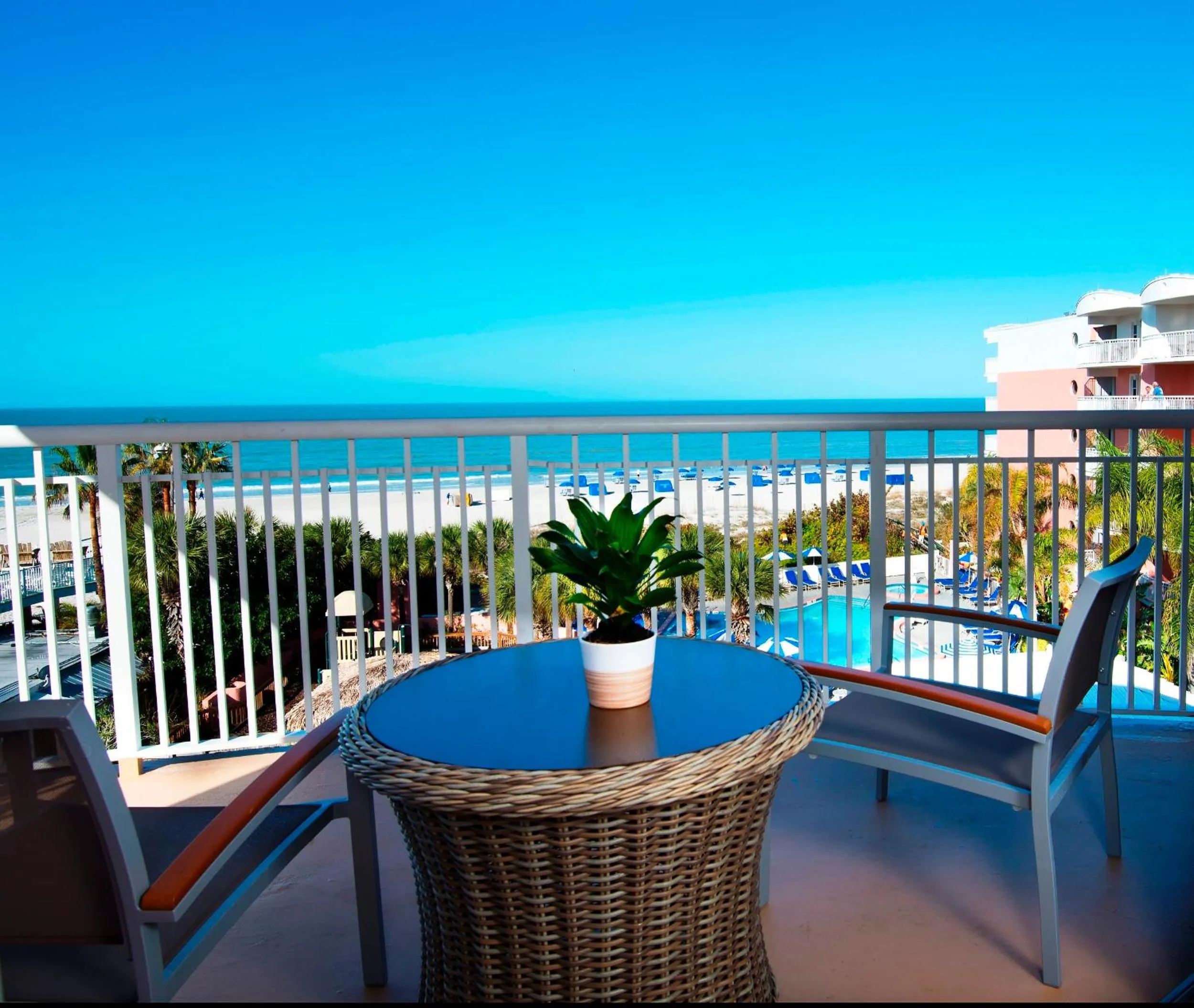 Sea view in Beach House Suites by the Don CeSar