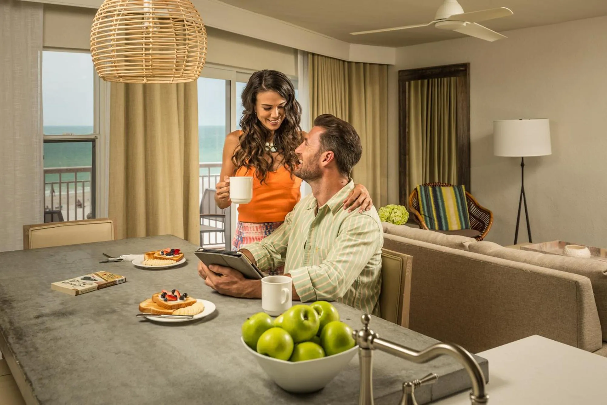 Family in Beach House Suites by the Don CeSar